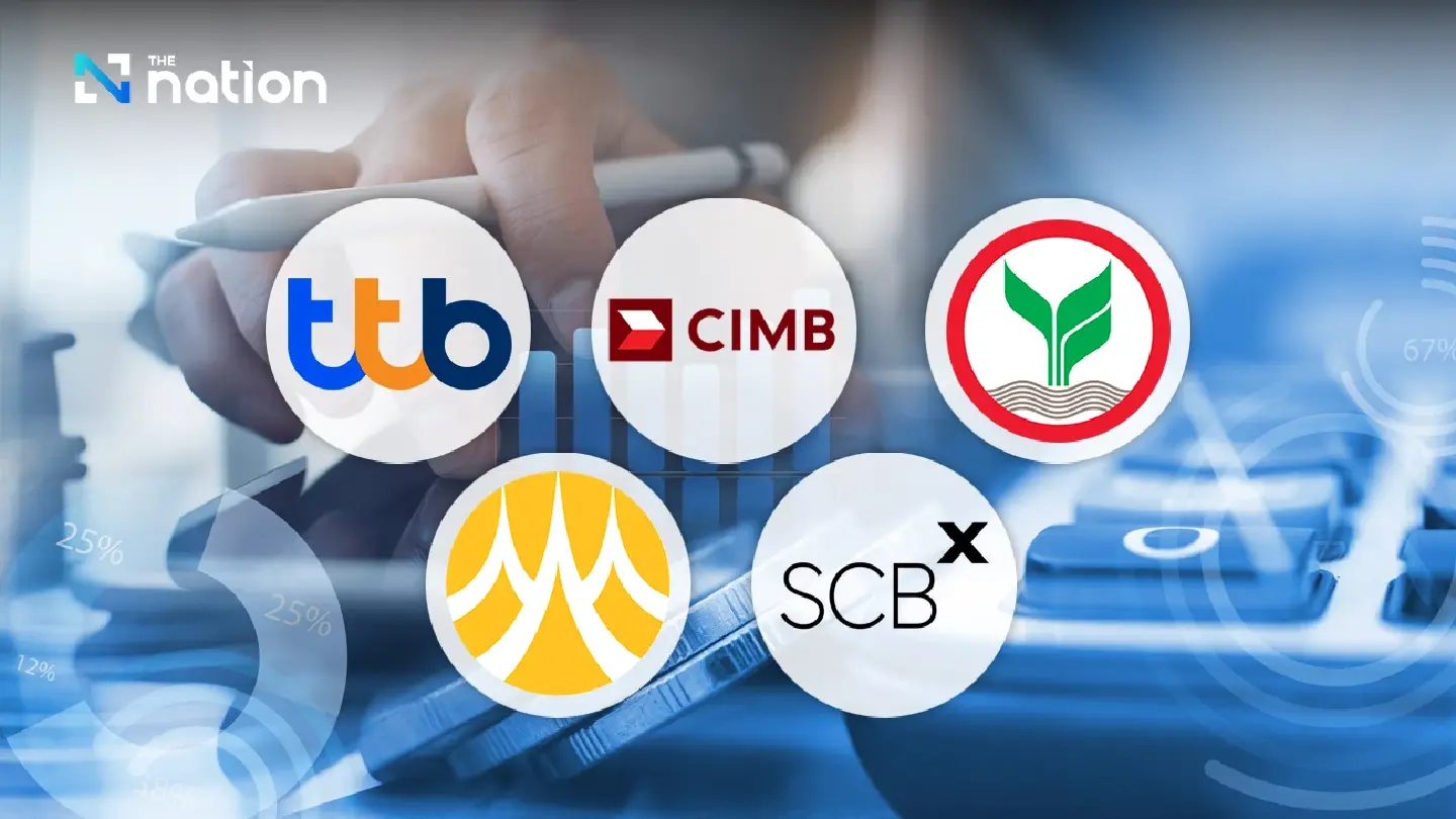 Five major Thai banks report combined net profits of THB138.9 bn for 2023