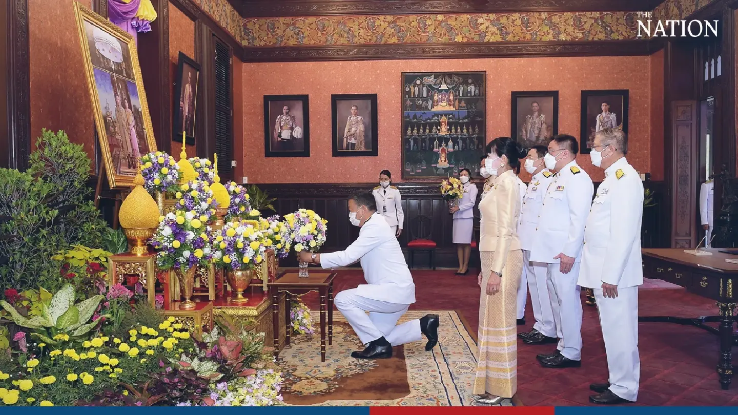 Srettha and Cabinet bid Their Majesties happy new year at Palace Srettha and Cabinet bid Their Majesties happy new year at Palace