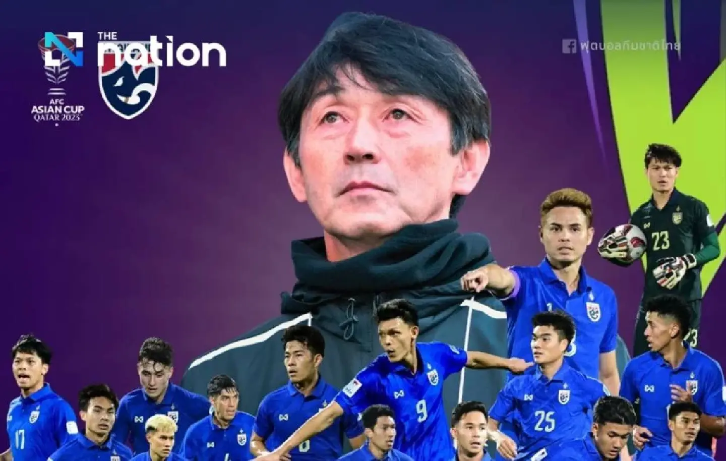 Thailand guaranteed a place in last 16 of Asian Cup football Thailand guaranteed a place in last 16 of Asian Cup football