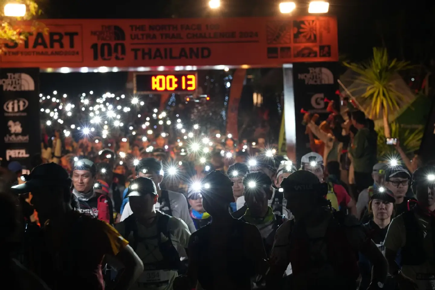 Thousands hit trails for "The North Face 100 Ultra Trail Challenge 2024 Thailand"