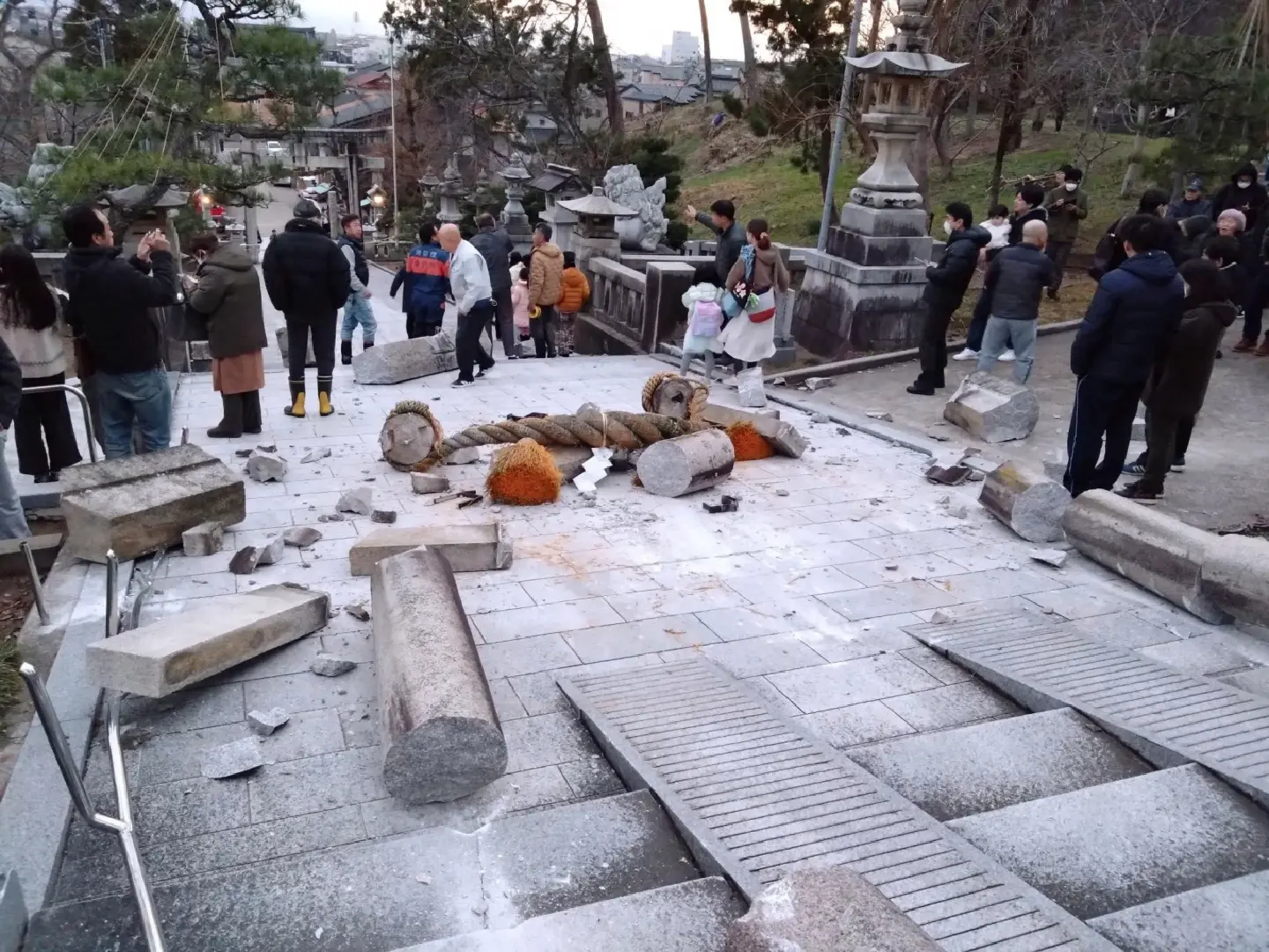 Earthquake slams Japan, residents flee some coastal areas