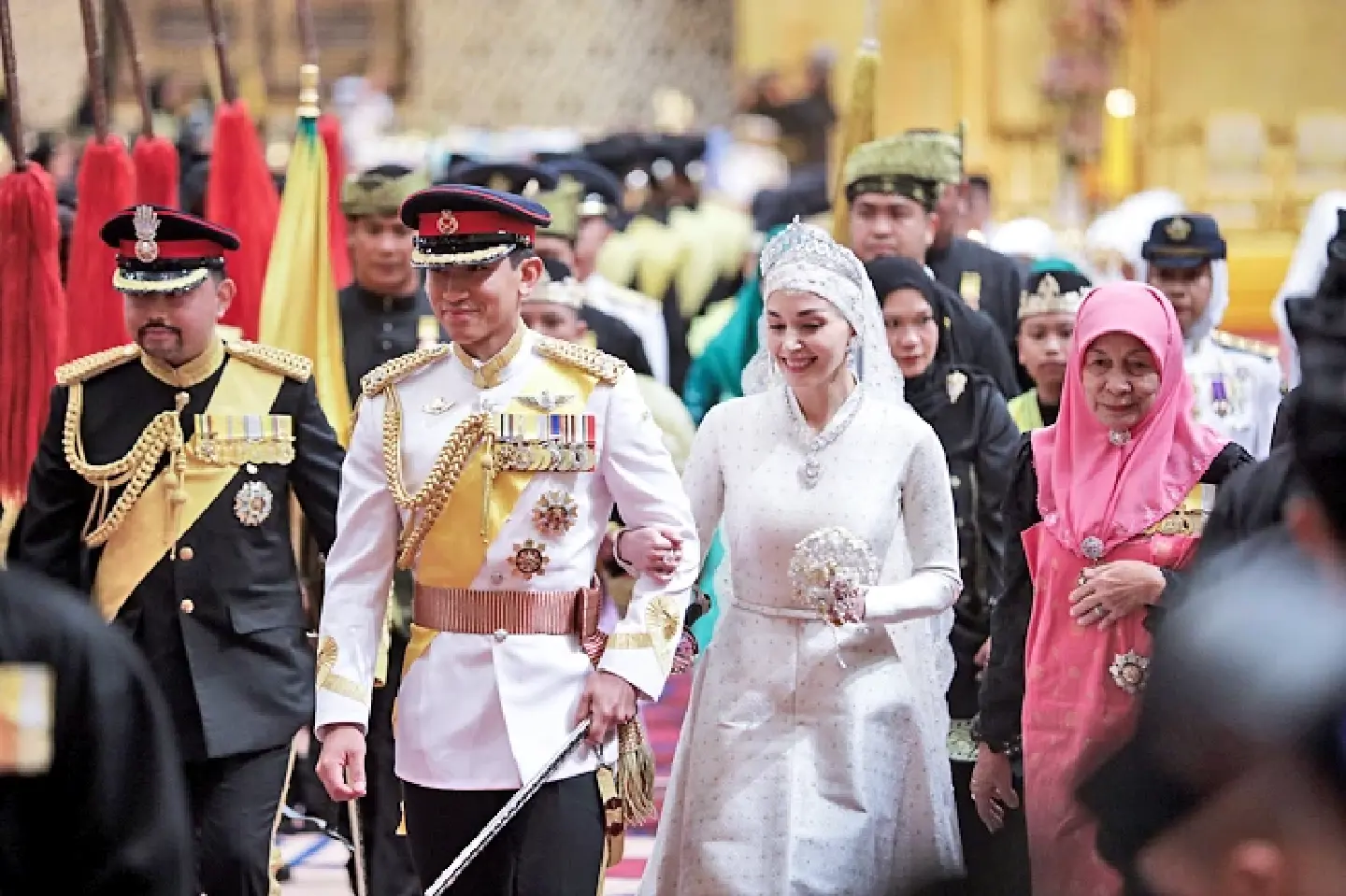 Lavish Bersanding at Istana Nurul Iman in Brunei Lavish Bersanding at Istana Nurul Iman in Brunei