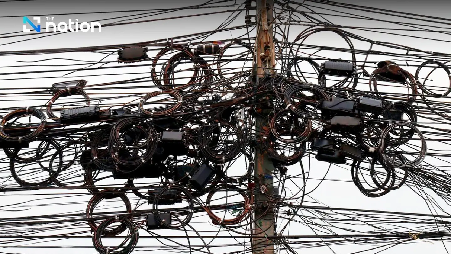 The soft power of the tangled Thai utility pole