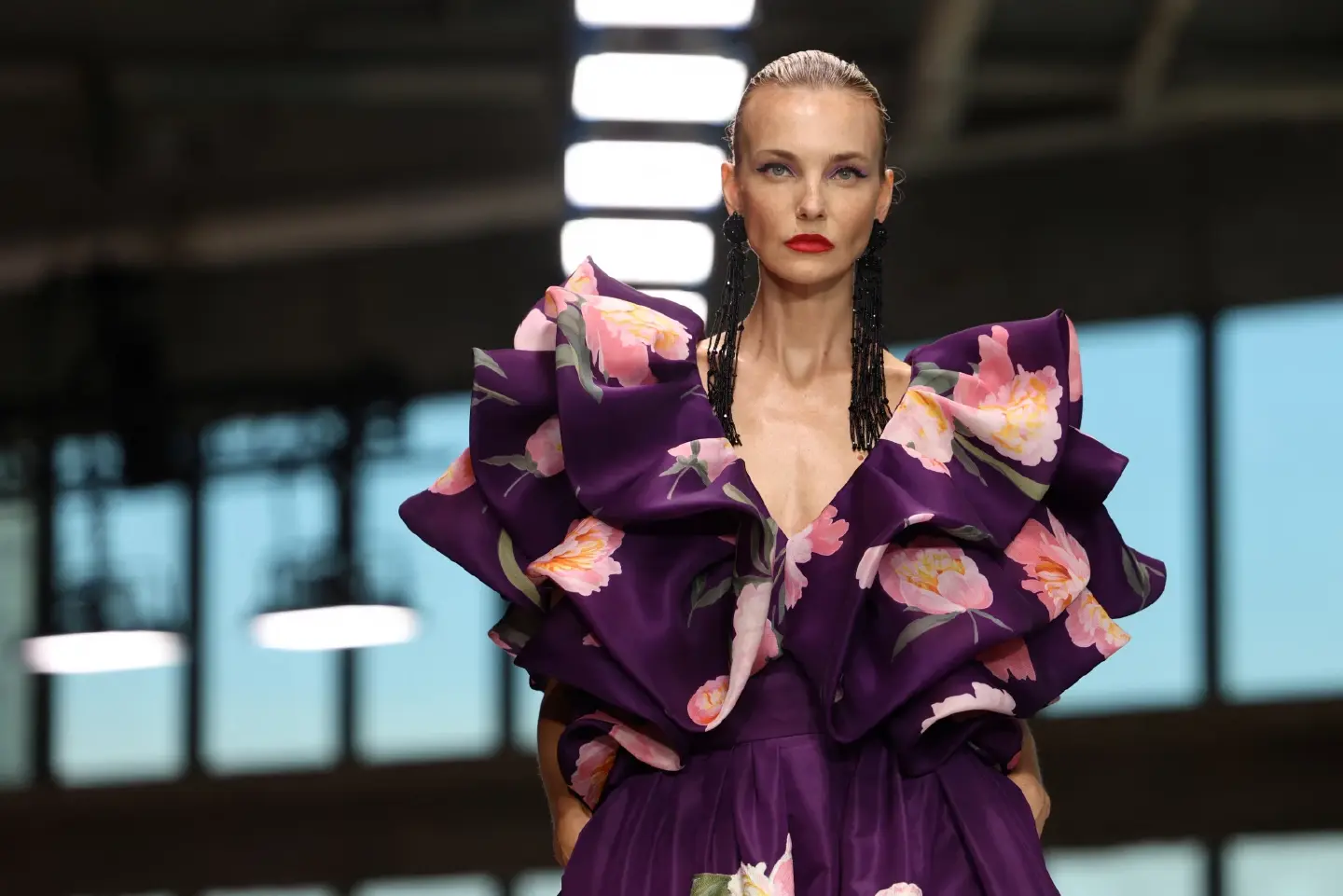 Flower power and strength bloom at Carolina Herrera NY Fashion Week show