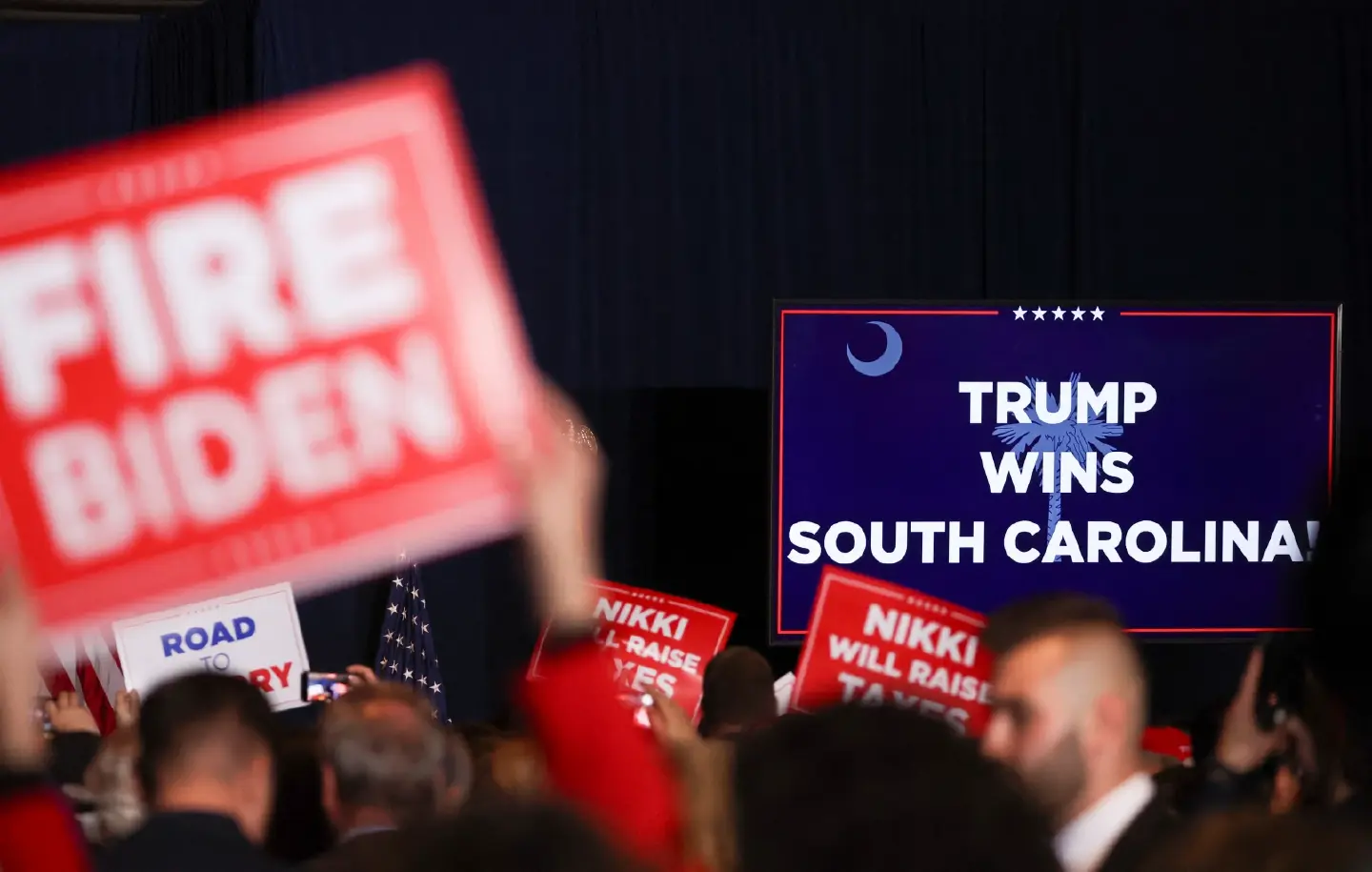 Trump easily wins South Carolina, beating Haley in her home state