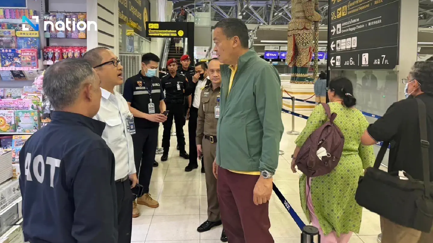 Srettha disappointed after unannounced check at Suvarnabhumi Airport