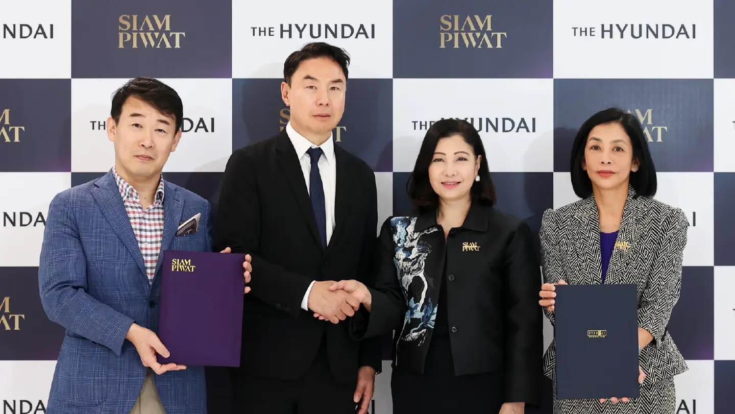 Siam Piwat partners with Hyundai Department Store to forge global retail collaboration phenomenon Siam Piwat partners with Hyundai Department Store to forge global retail collaboration phenomenon