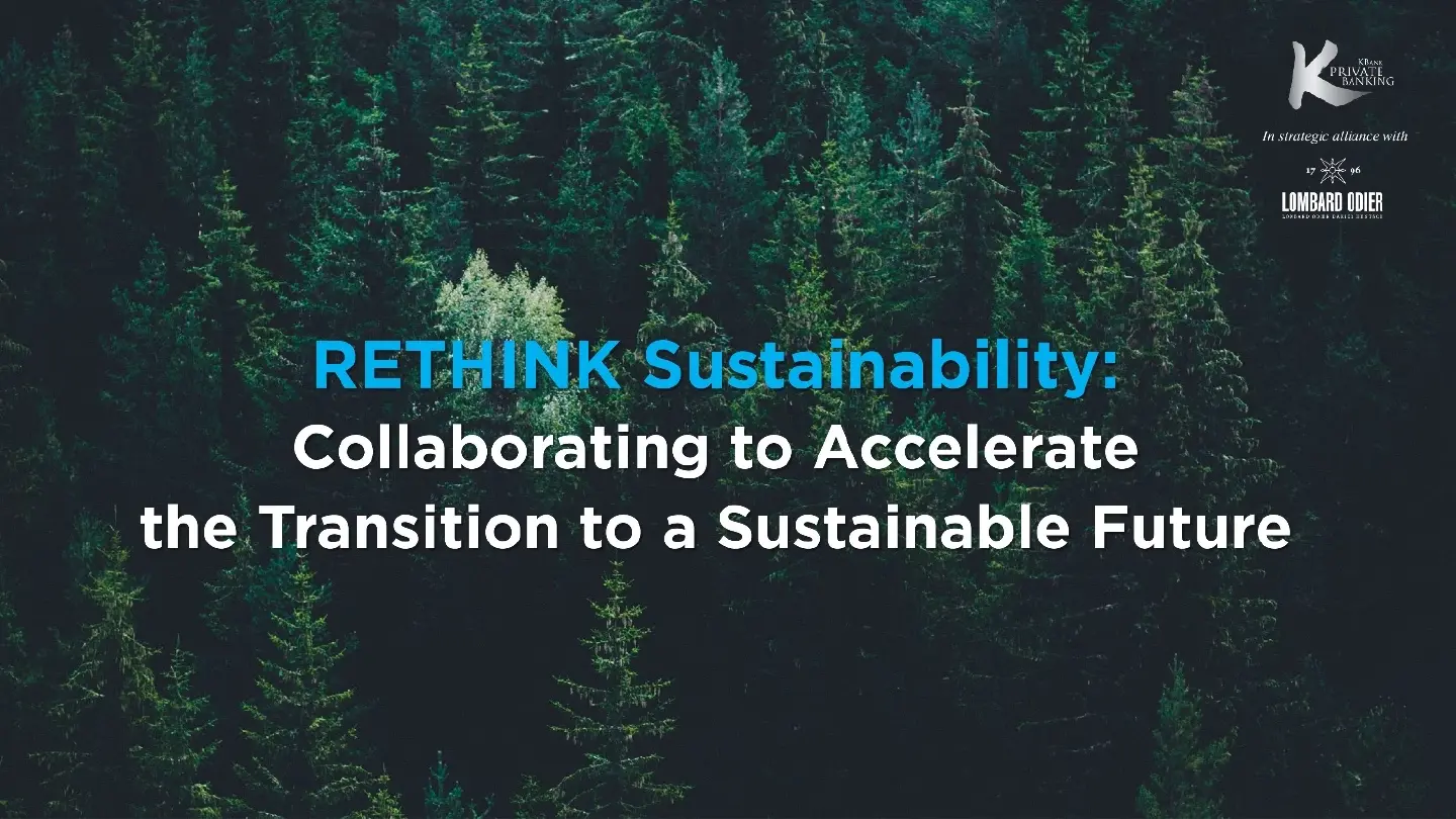 Rethink Sustainability: Collaborate for an accelerated transition to a sustainable future Rethink Sustainability: Collaborate for an accelerated transition to a sustainable future