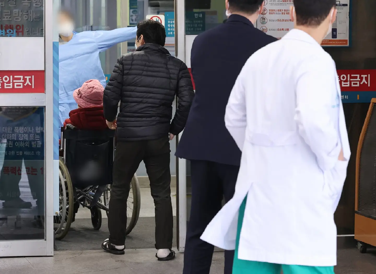 South Korea hospitals strain as trainee doctors halt work for 3rd day.