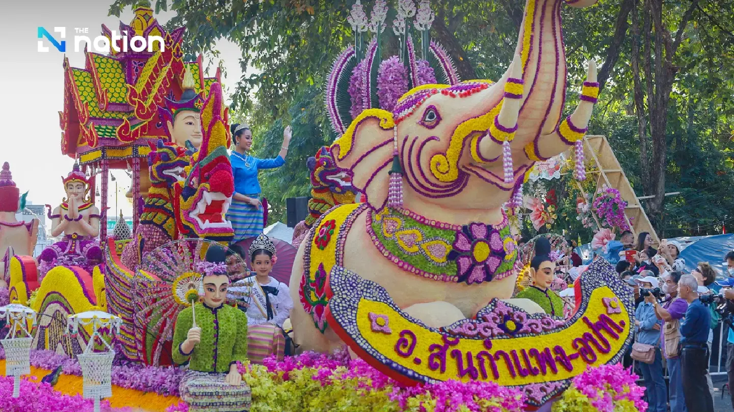Chiang Mai Flower Festival unveils a feast for the eyes, expects 1m visitors Chiang Mai Flower Festival unveils a feast for the eyes, expects 1m visitors
