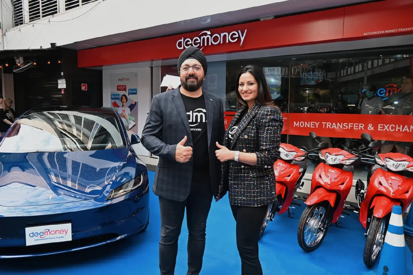 DeeMoney gives away Tesla Model 3 and over 3.5 million baht in prizes!
