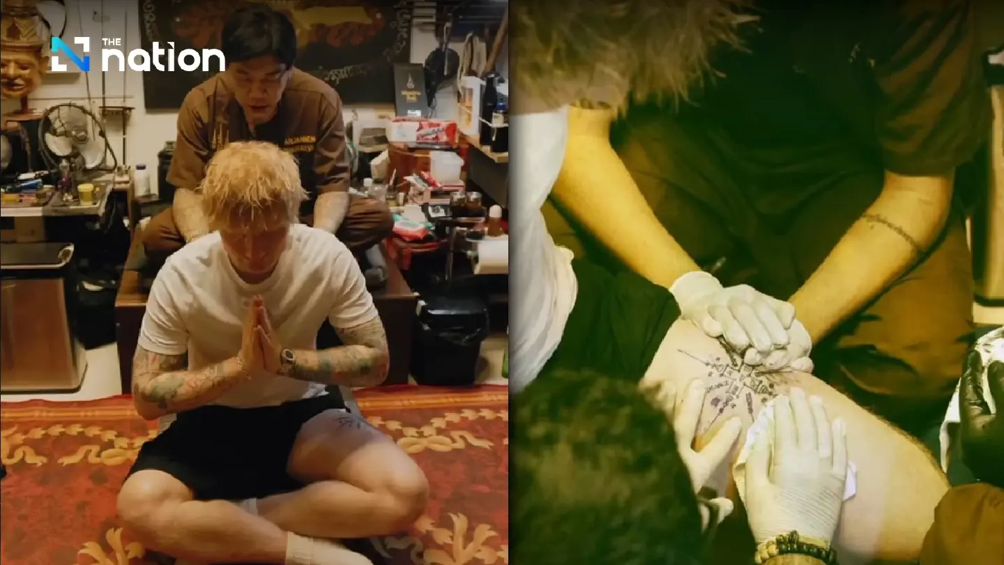 Ed Sheeran’s traditional Thai tattoo fuels soft power diplomacy
