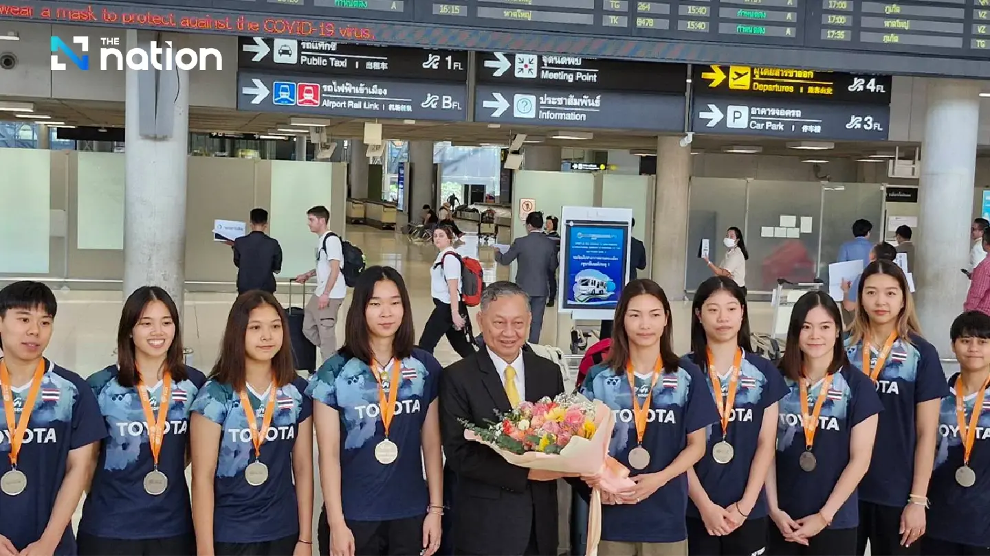 Thai female badminton players move forward after securing a historic runner-up title Thai female badminton players move forward after securing a historic runner-up title
