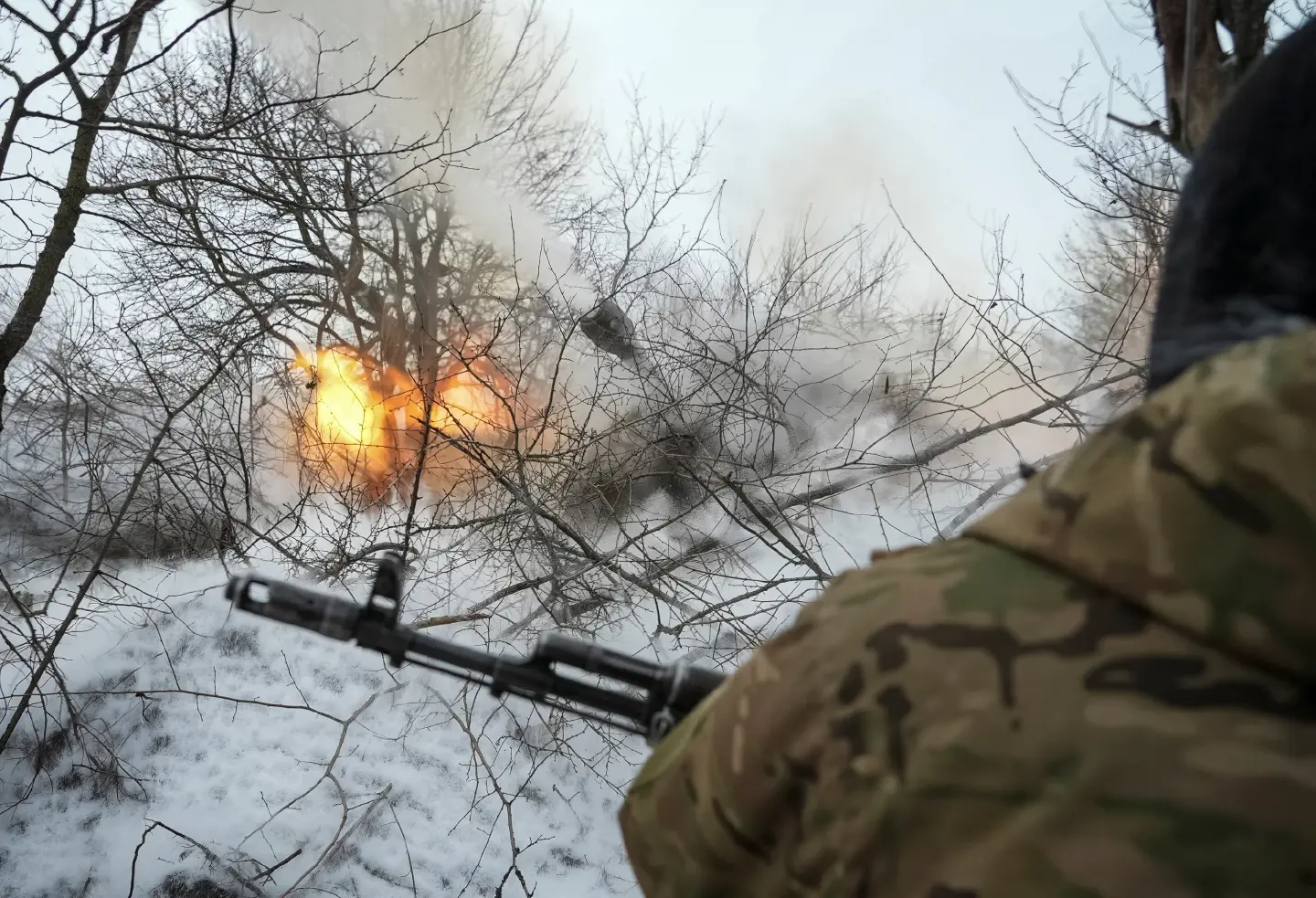 Ukraine’s defences under strain as war enters its third year