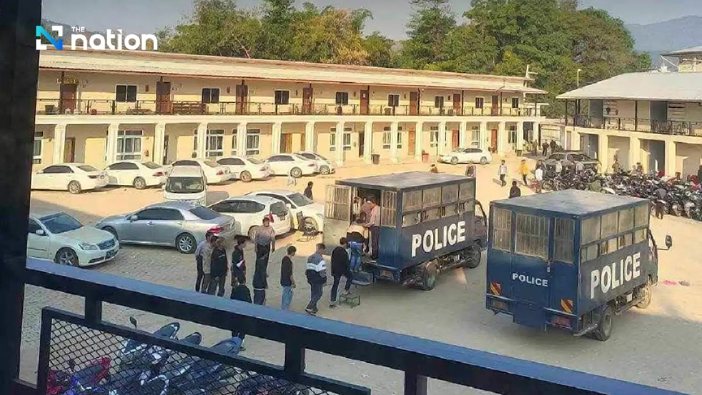 148 Thais among 689 people arrested over online gambling, scams in Myanmar border town