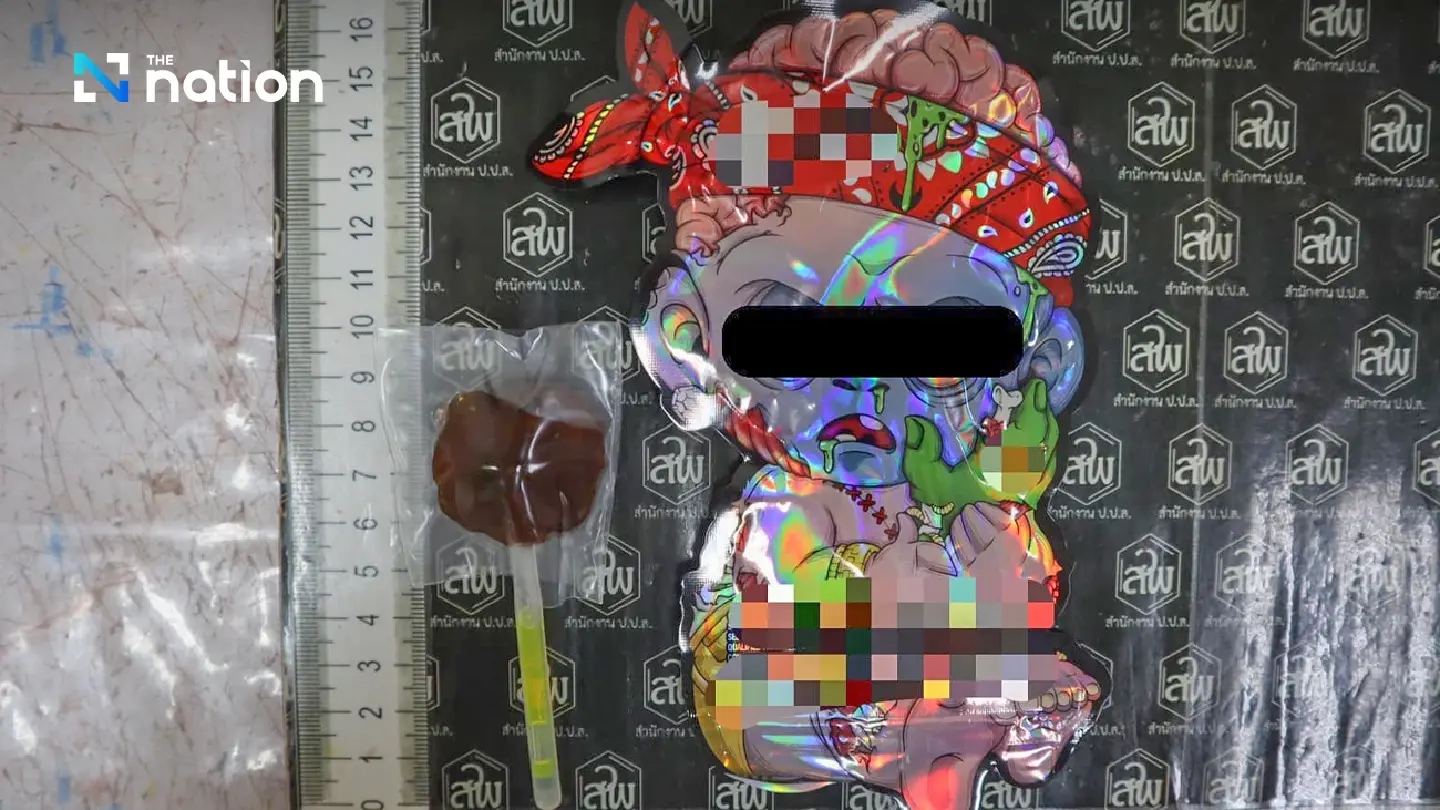 Parents warned of recreational drugs sold as lollipops on social media