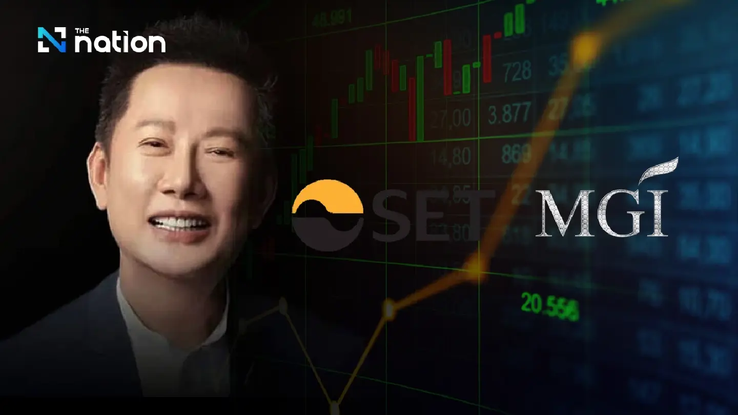 SET spanks MGI with a trading pause while the stock continues to rise
