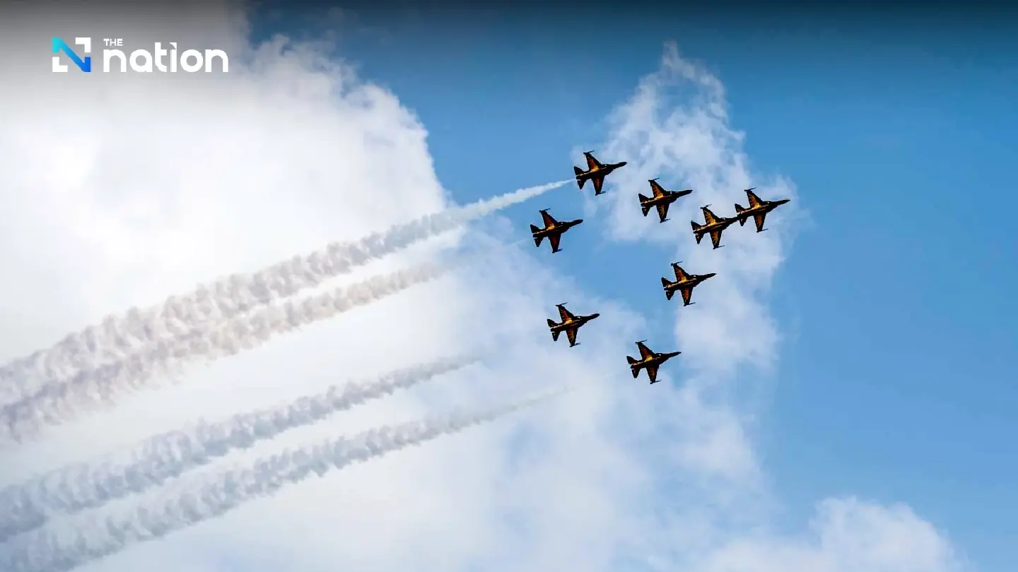 Thailand’s Gripen fighter jets join Singapore Airshow 2024