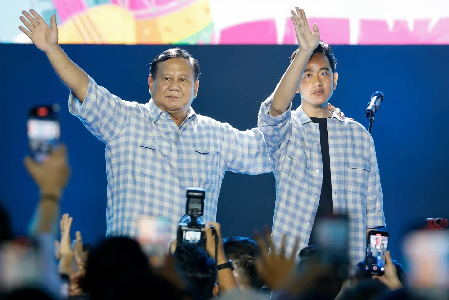 Indonesian defense chief tied to rights abuses claims presidential win Indonesian defense chief tied to rights abuses claims presidential win