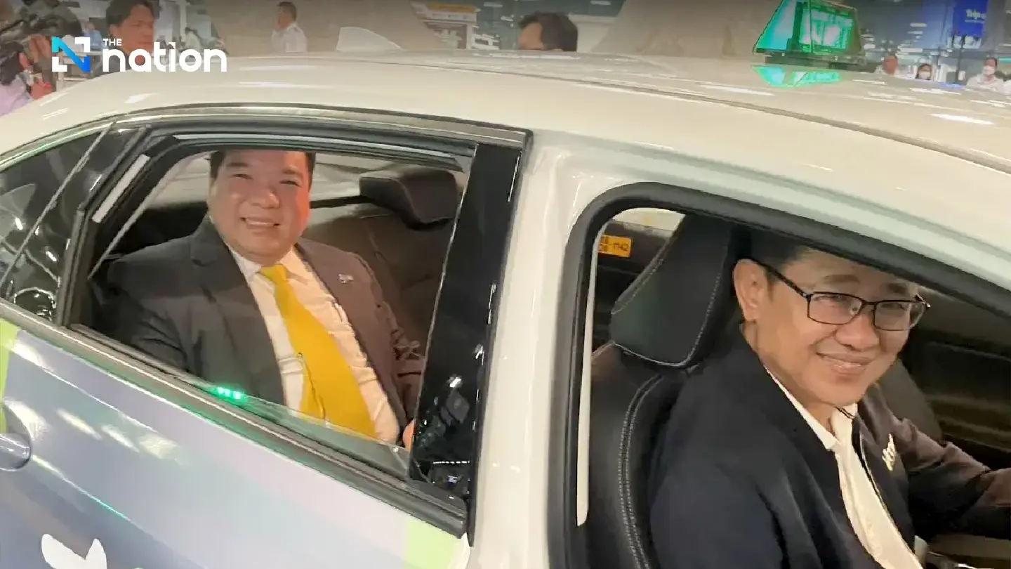 Electric taxi now available at Suvarnabhumi Airport