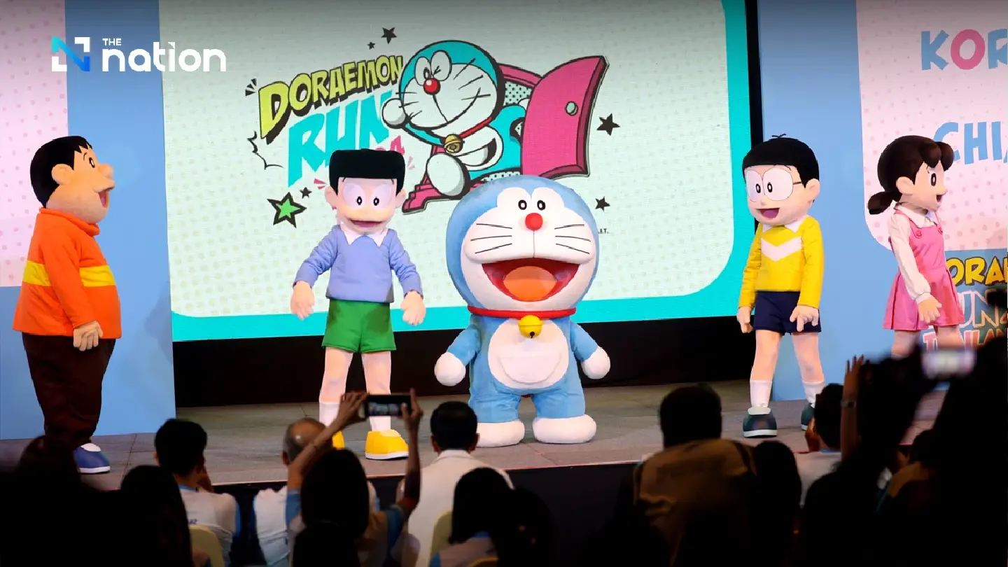 Thailand is only the third country in the world to organise the Doraemon Run Thailand is only the third country in the world to organise the Doraemon Run