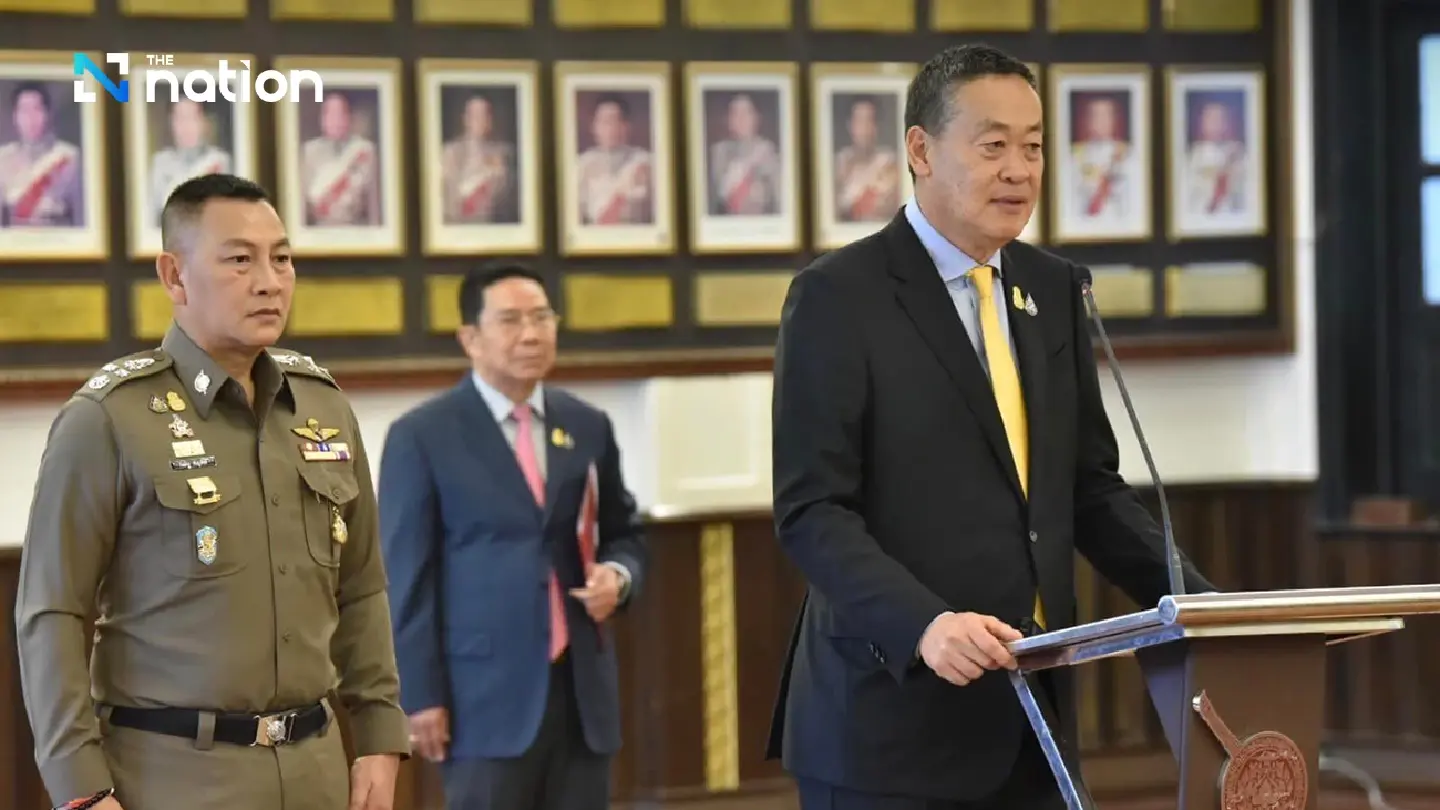 Srettha urges unity in police force with focus on serving the public Srettha urges unity in police force with focus on serving the public