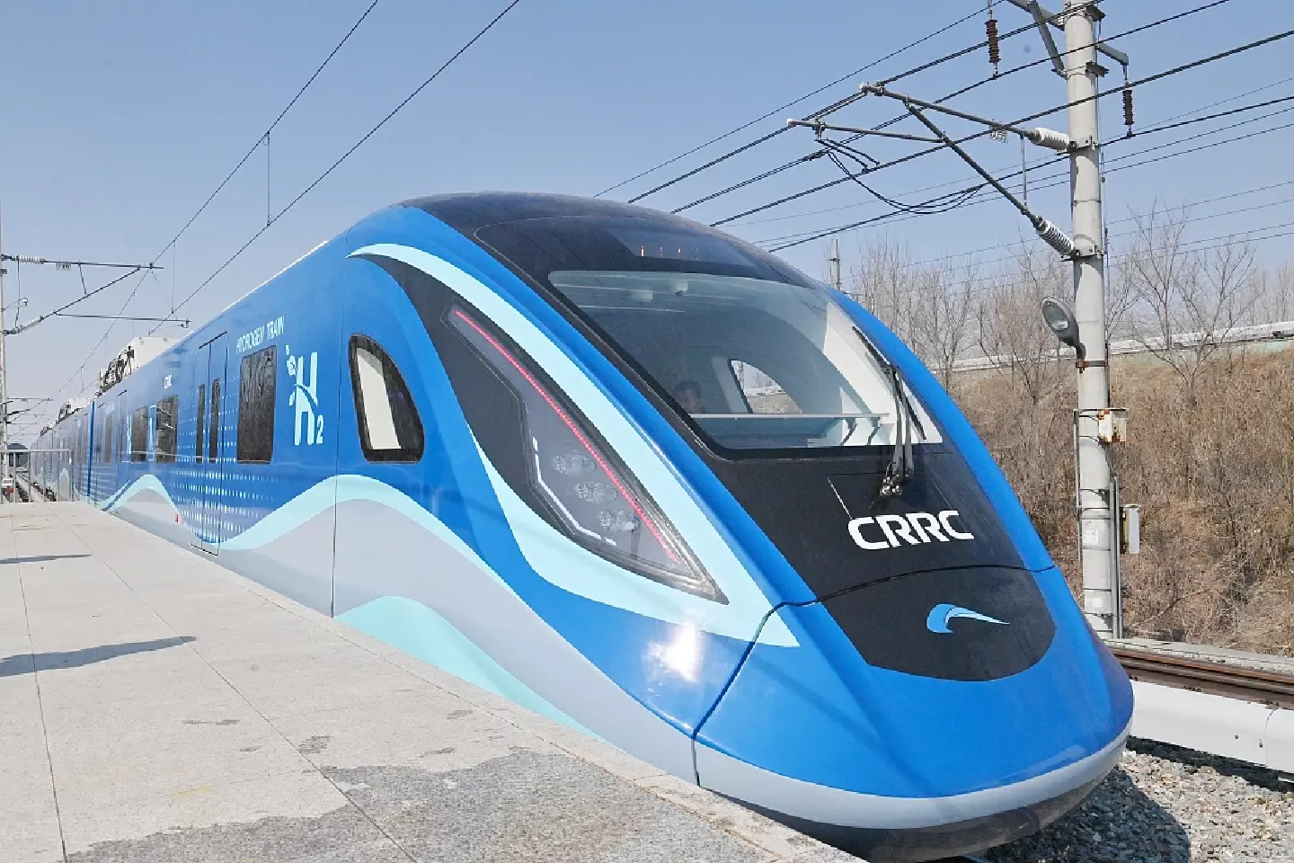 World's first hydrogen-powered urban train completes trial run in China