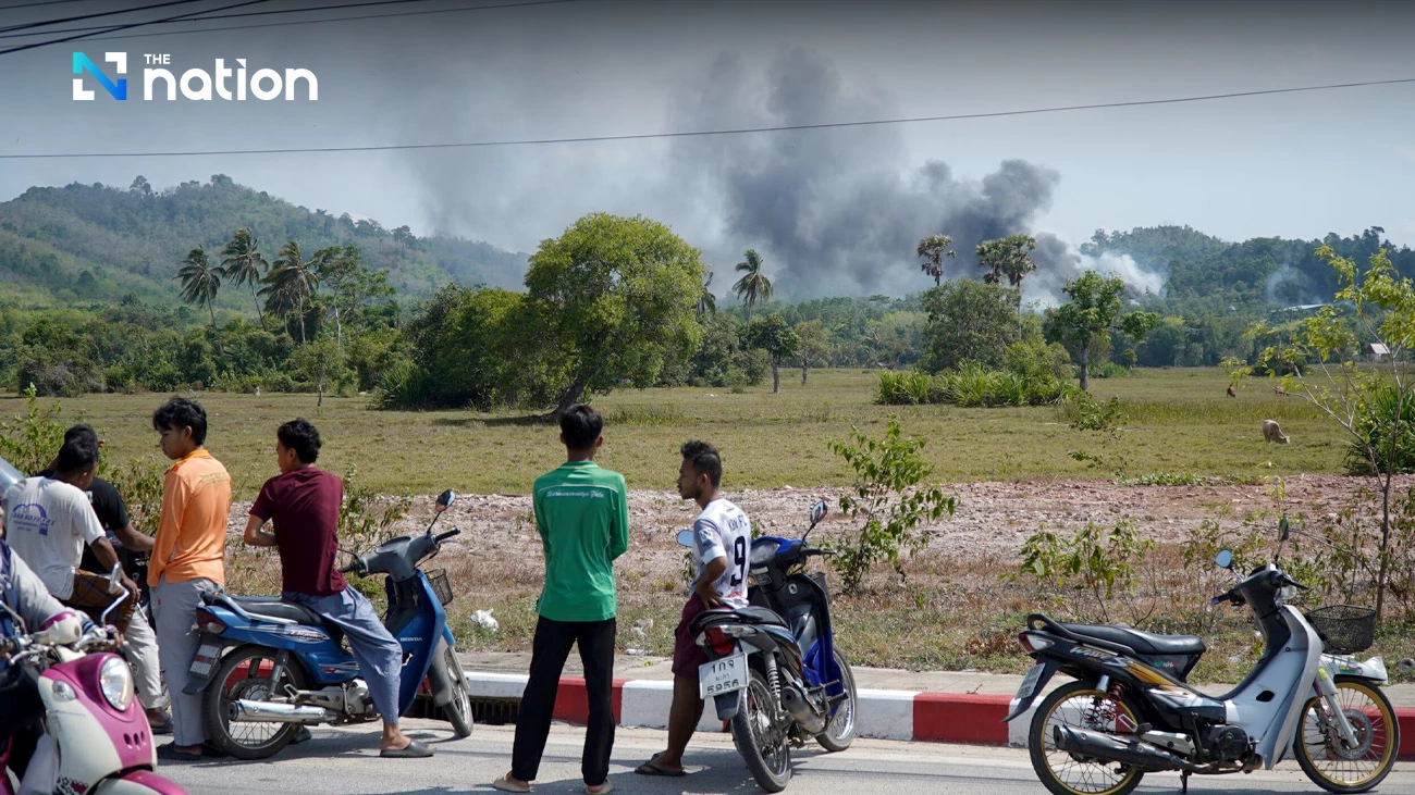 Warehouse burns after explosives seized by Yala police explode