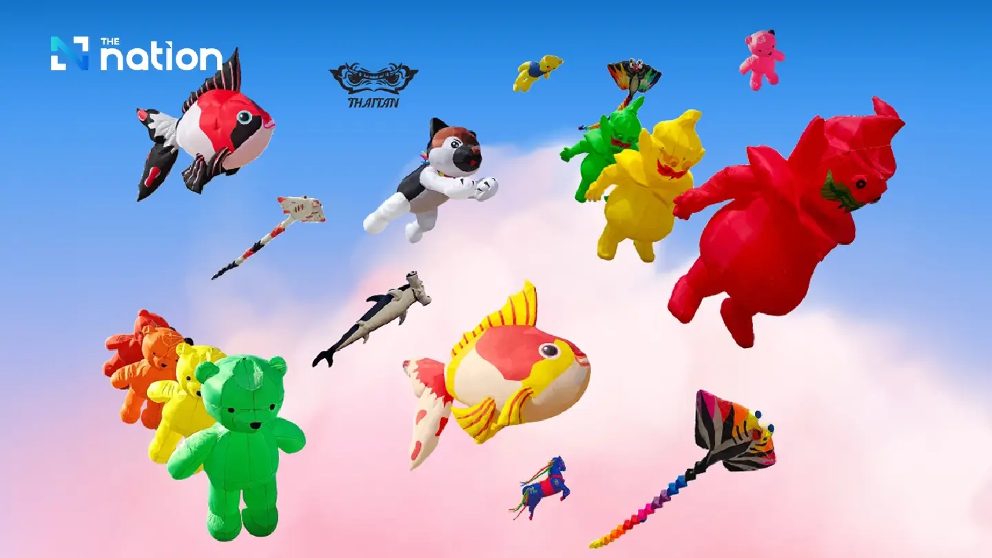 Get to know different kite styles at major Bangkok festival