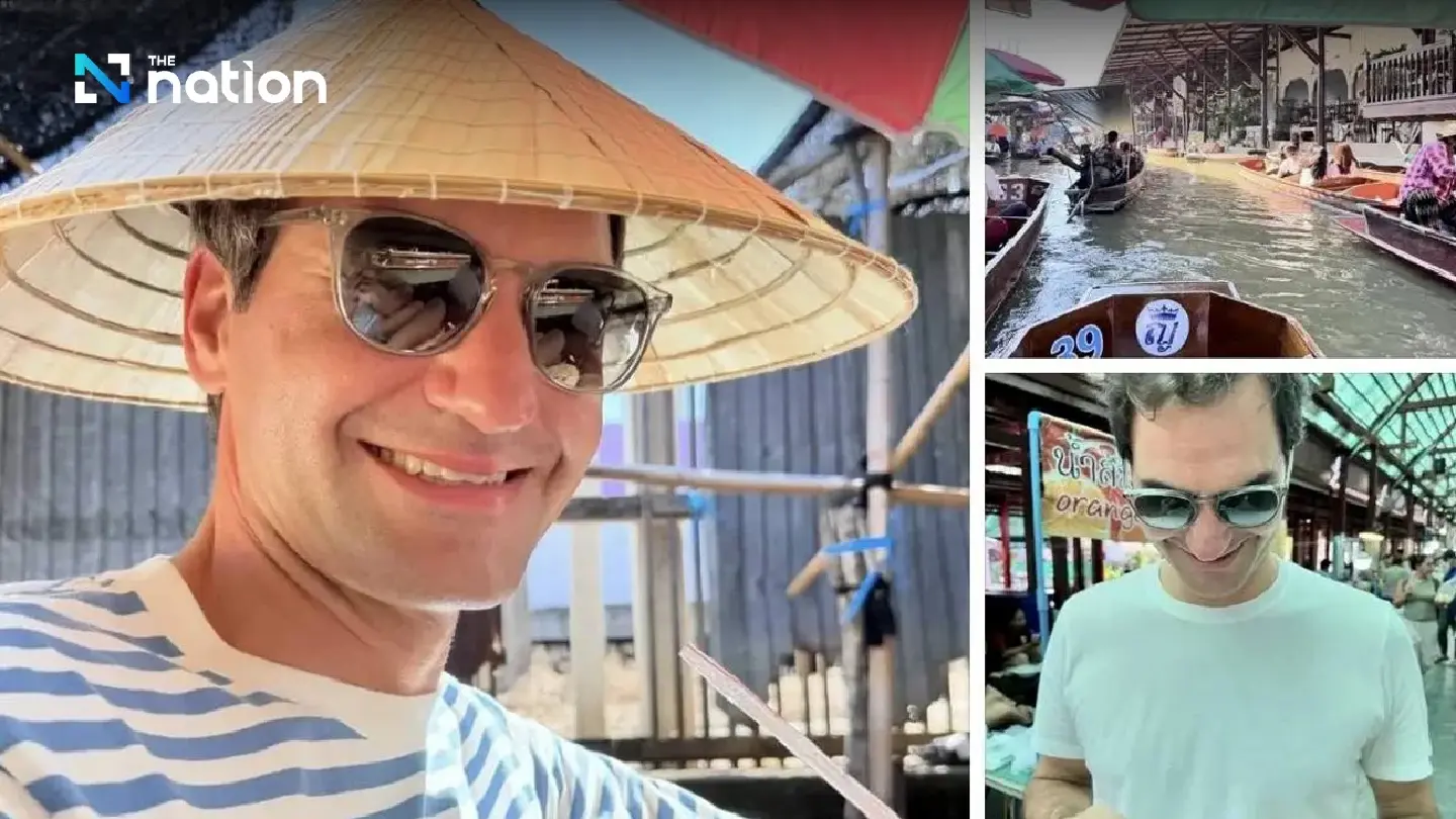 ‘Fast and furious’ fun as Federer ‘floats through Thailand’