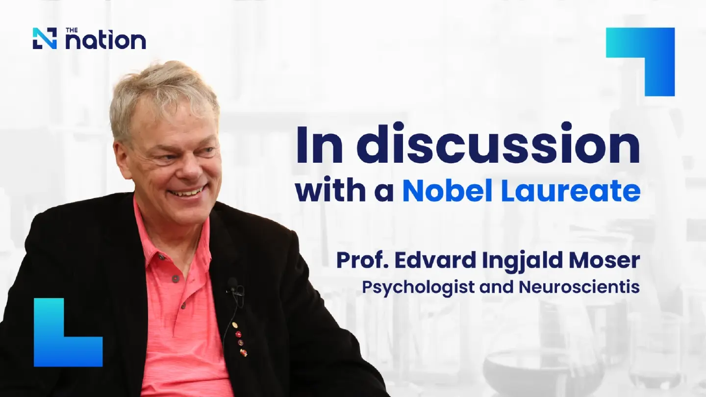 In discussion with a Nobel Laureate : Prof. Edvard Ingjald Moser