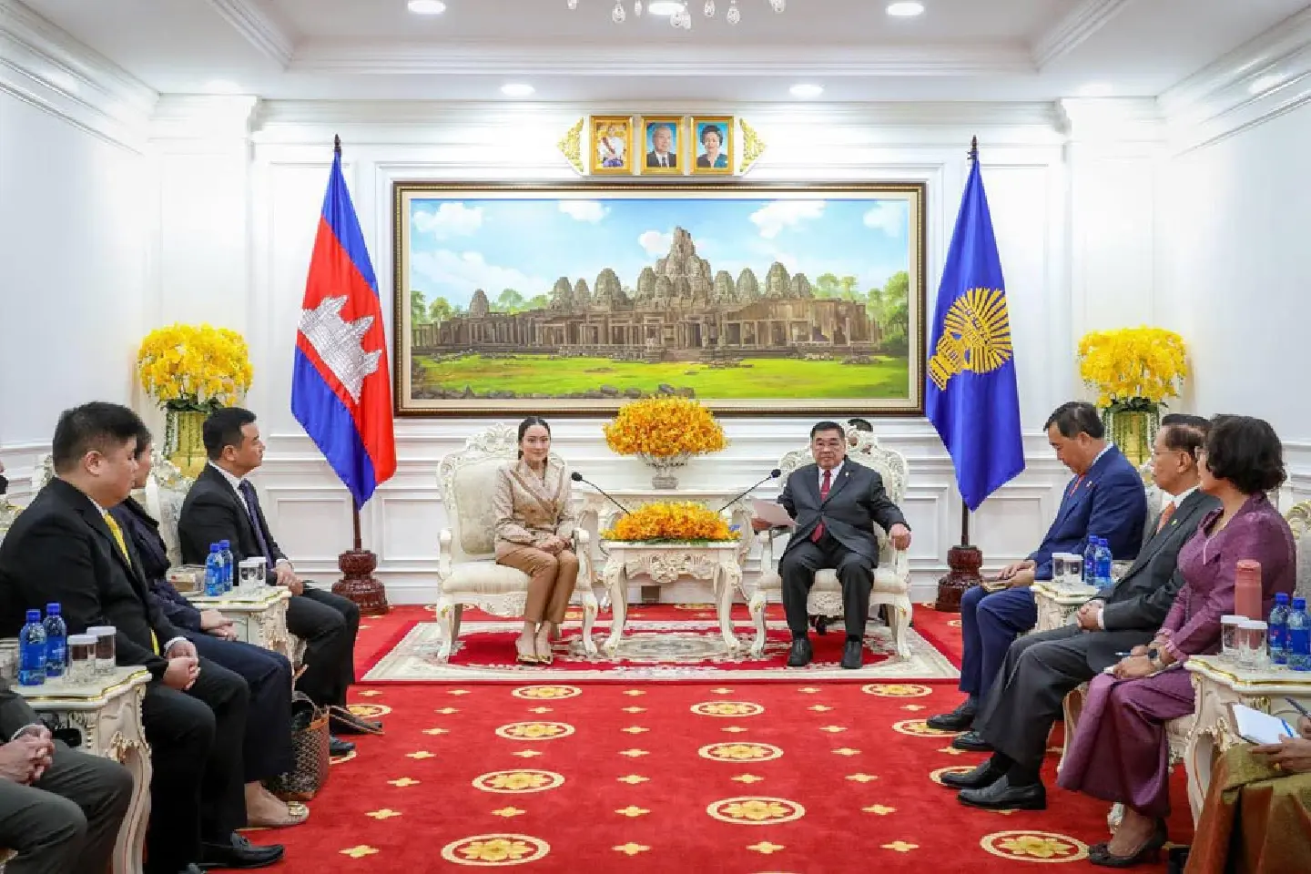 Paetongtarn met with Cambodia’s acting National Assembly president