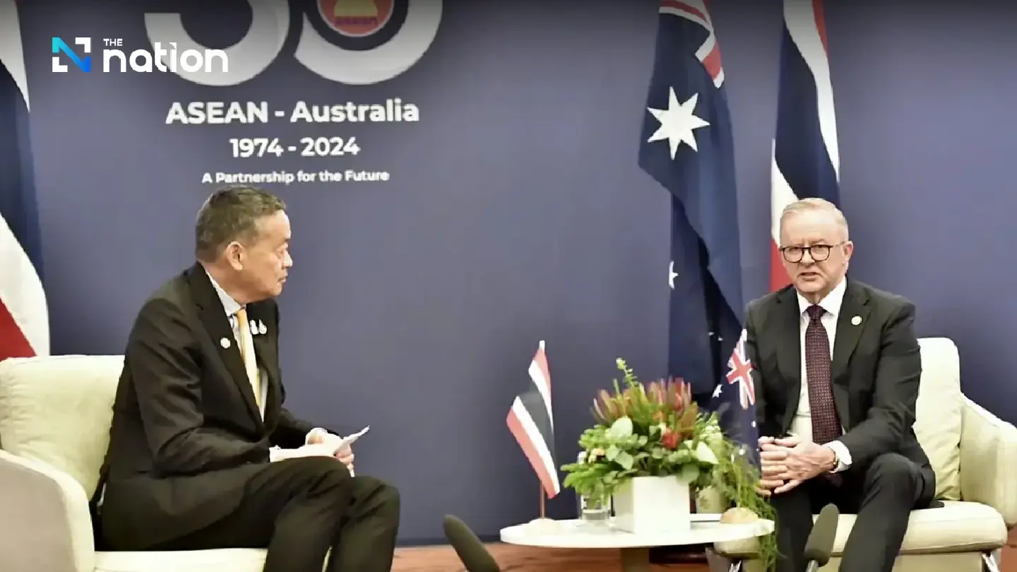 Srettha makes appeal to Australian PM on behalf of Thai auto industry