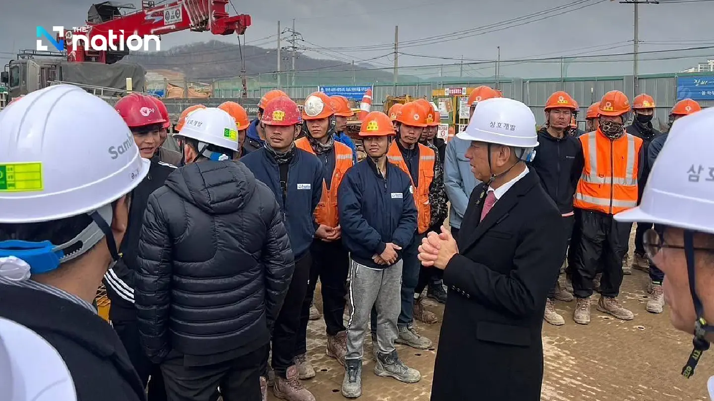 SK business head praises Thai labourers as Minister visits the nation