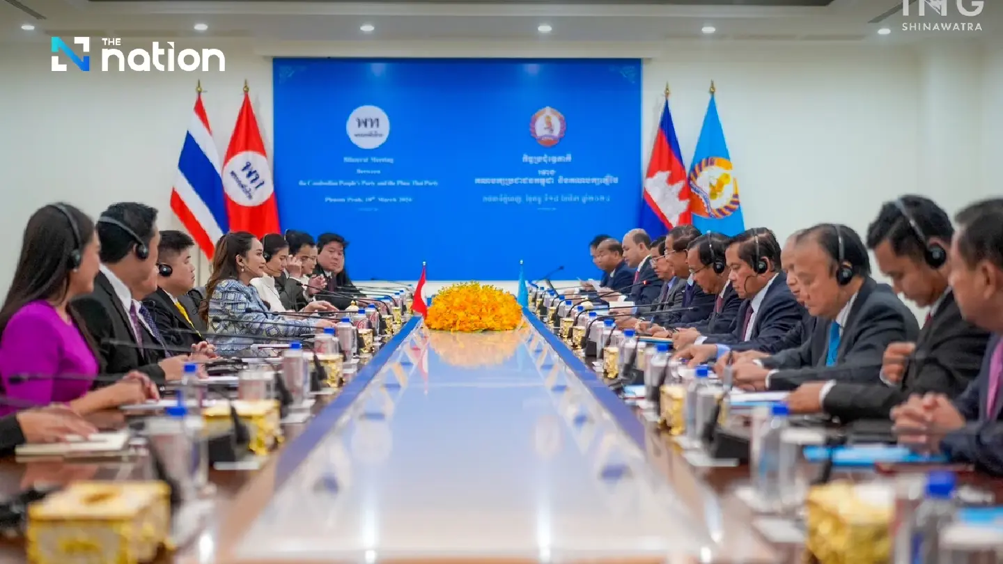 Pheu Thai, Cambodian party heads talk tourism, regional unity, trade Pheu Thai, Cambodian party heads talk tourism, regional unity, trade