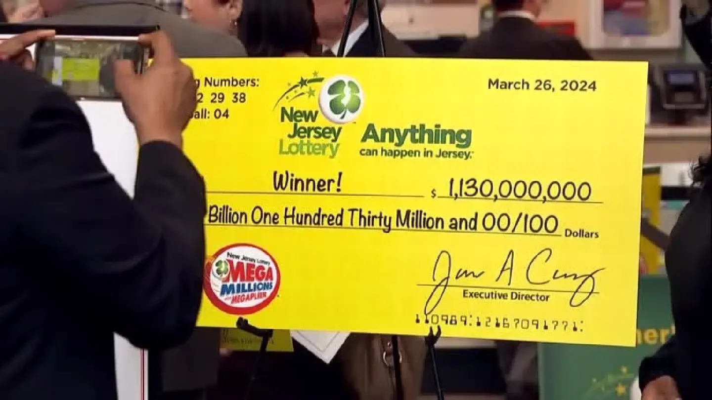'When we say anything can happen in NJ, we mean it!' - $1.13 bln Mega Millions ticket sold in NJ