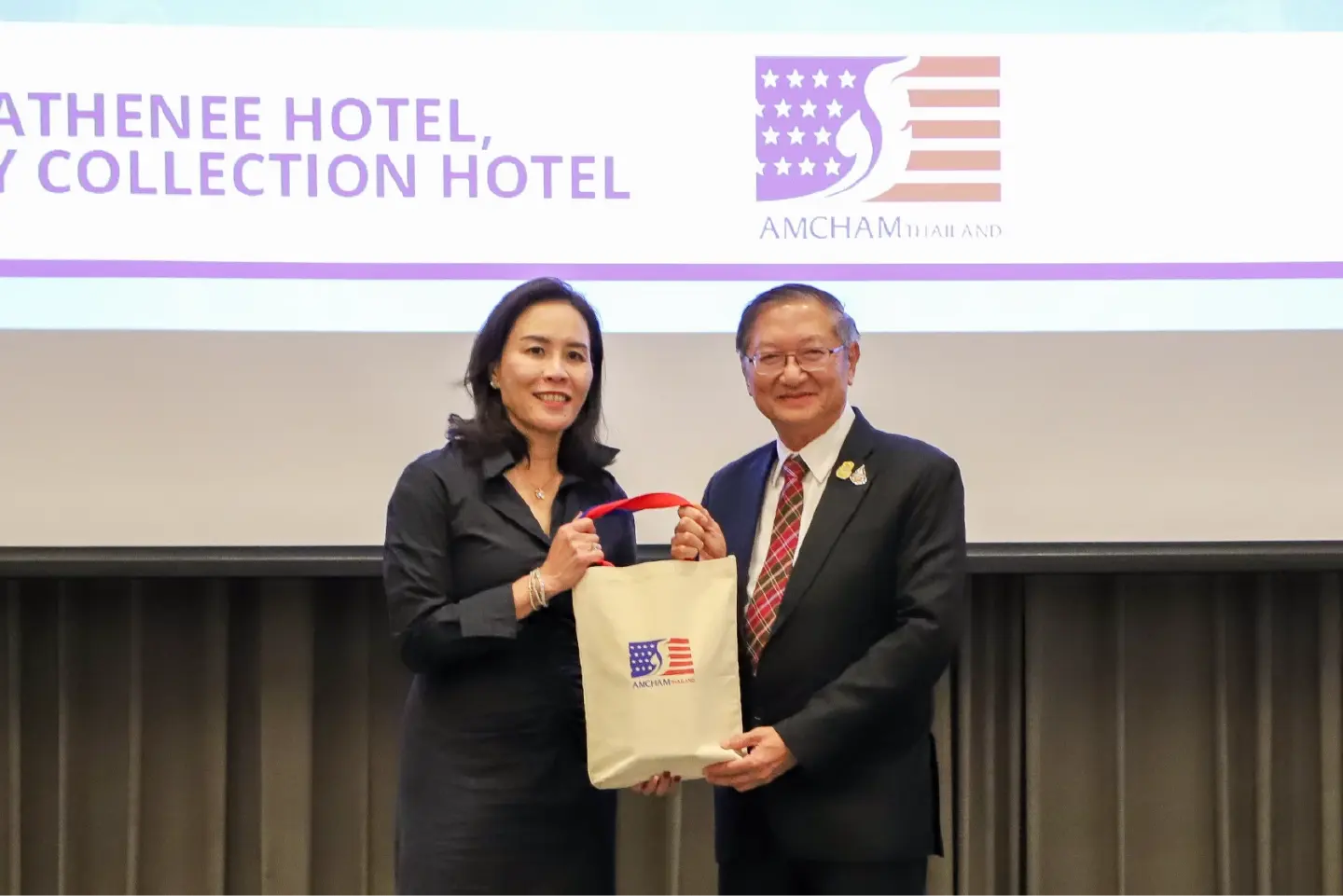 Dr Prommin instills business confidence at Amcham AGM Dr Prommin instills business confidence at Amcham AGM