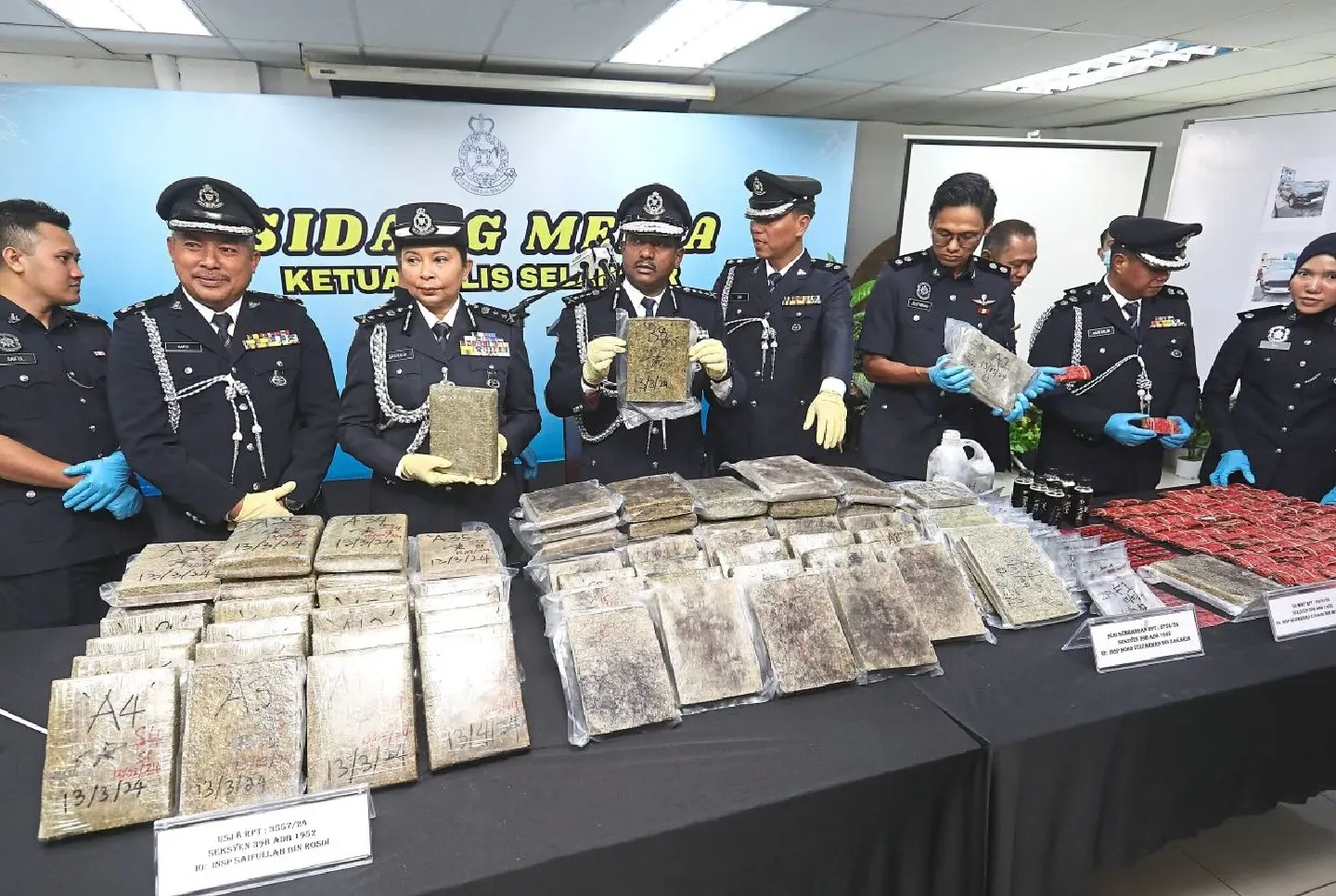 Thai couples nabbed with 90kg of marijuana in Malaysia