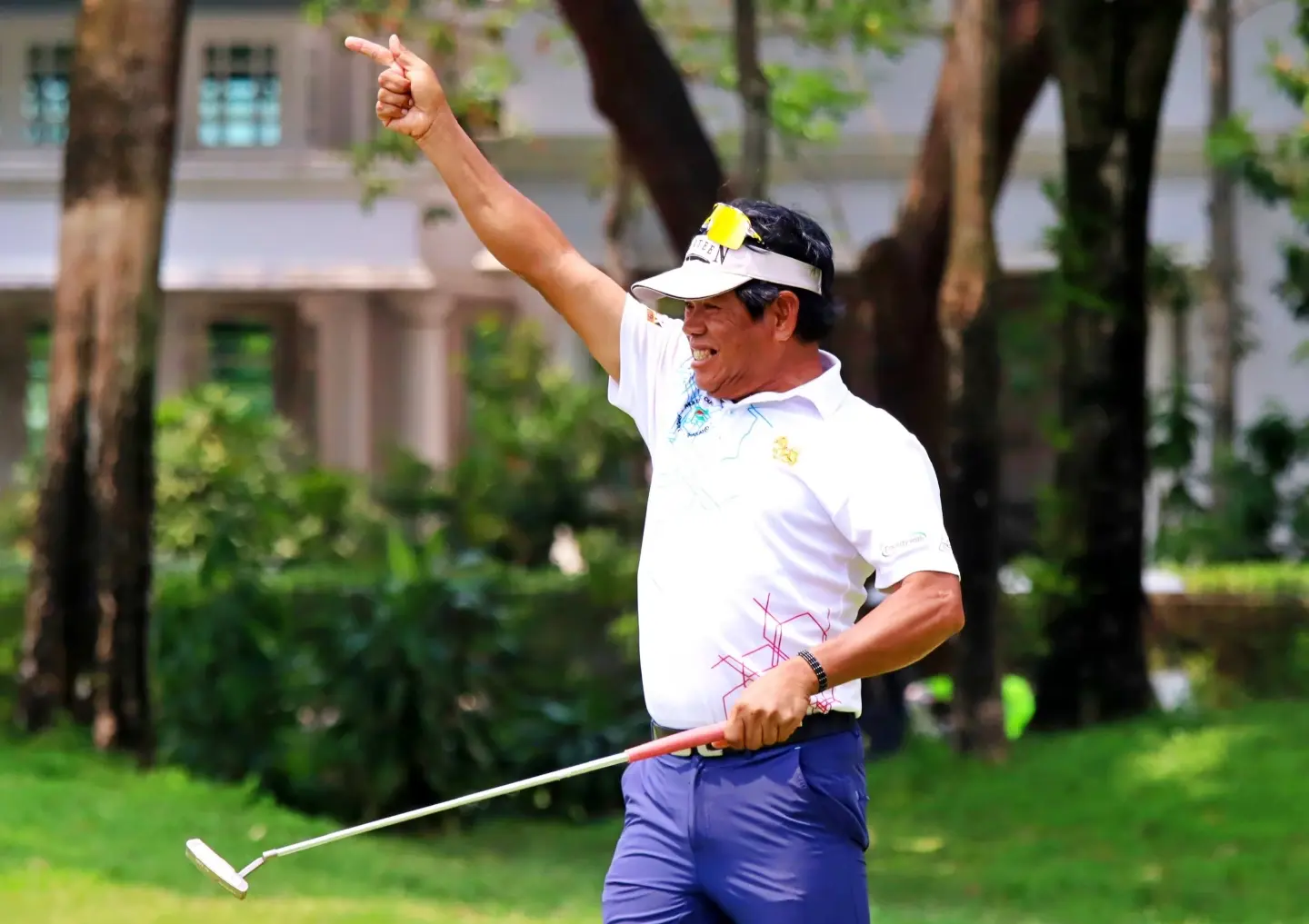 Thammanoon Sriroj, Champion of  Senior Golf Championship Asian Tour