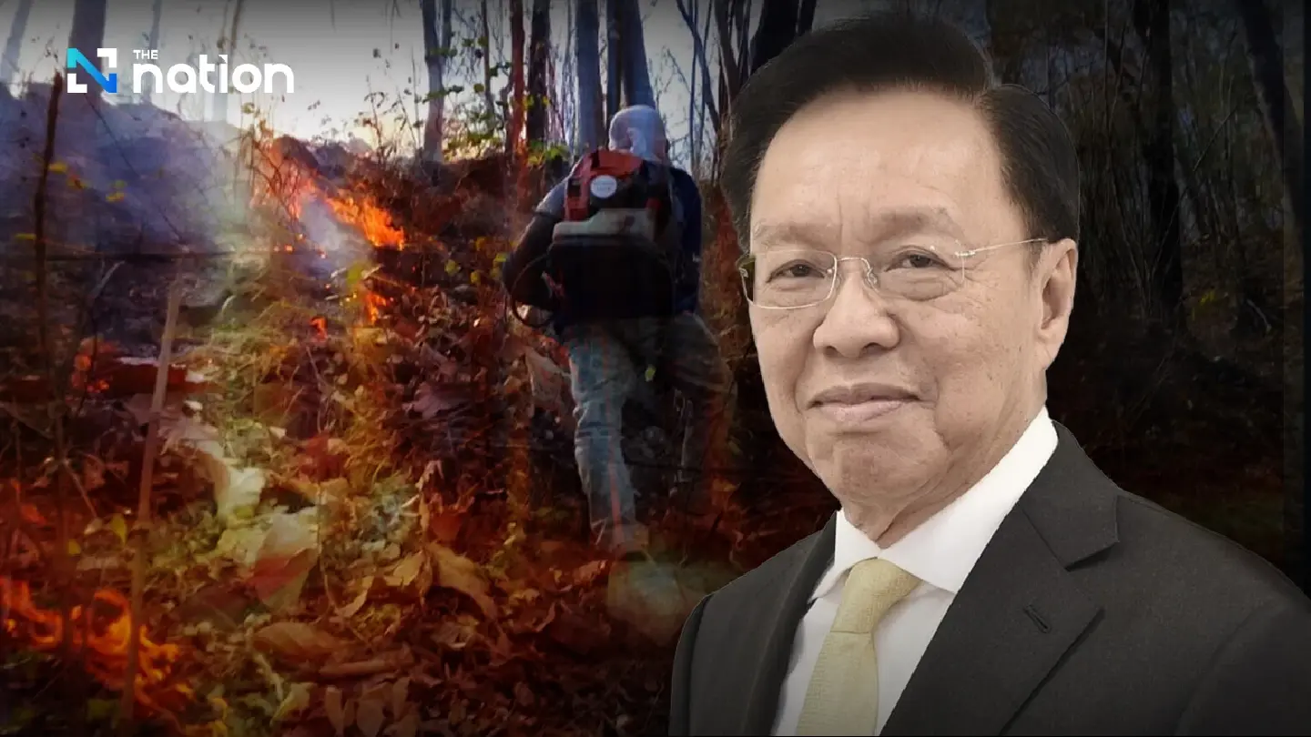 People behind forest fires will face strict legal action, warns Patcharawat People behind forest fires will face strict legal action, warns Patcharawat
