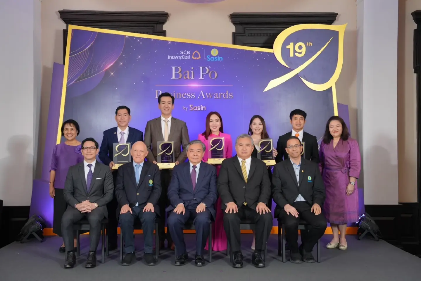 Five Thai SMEs honored at the 19th Bai Po Business Awards by Sasin Five Thai SMEs honored at the 19th Bai Po Business Awards by Sasin