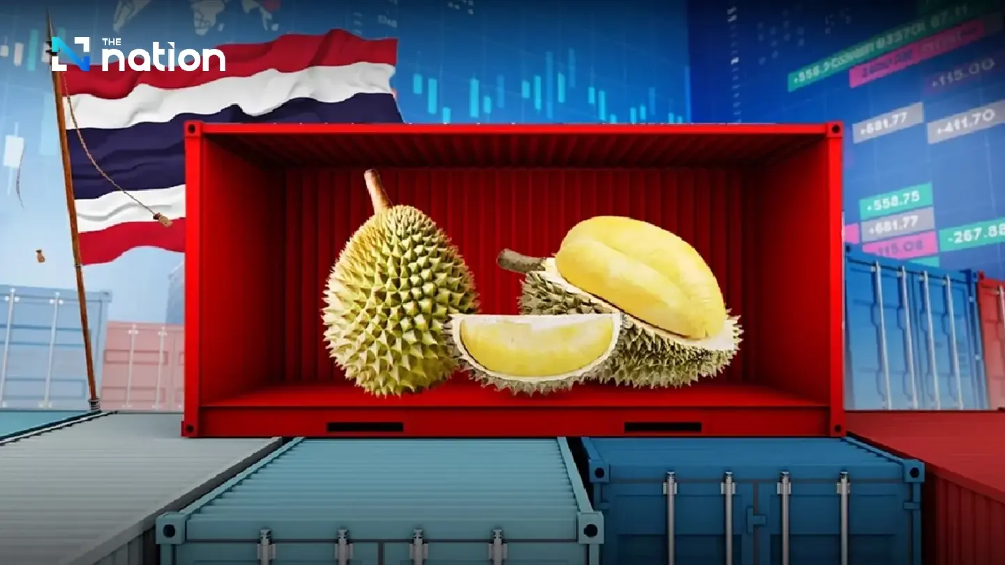 Thailand eyes value of durian exports of 1 trillion baht