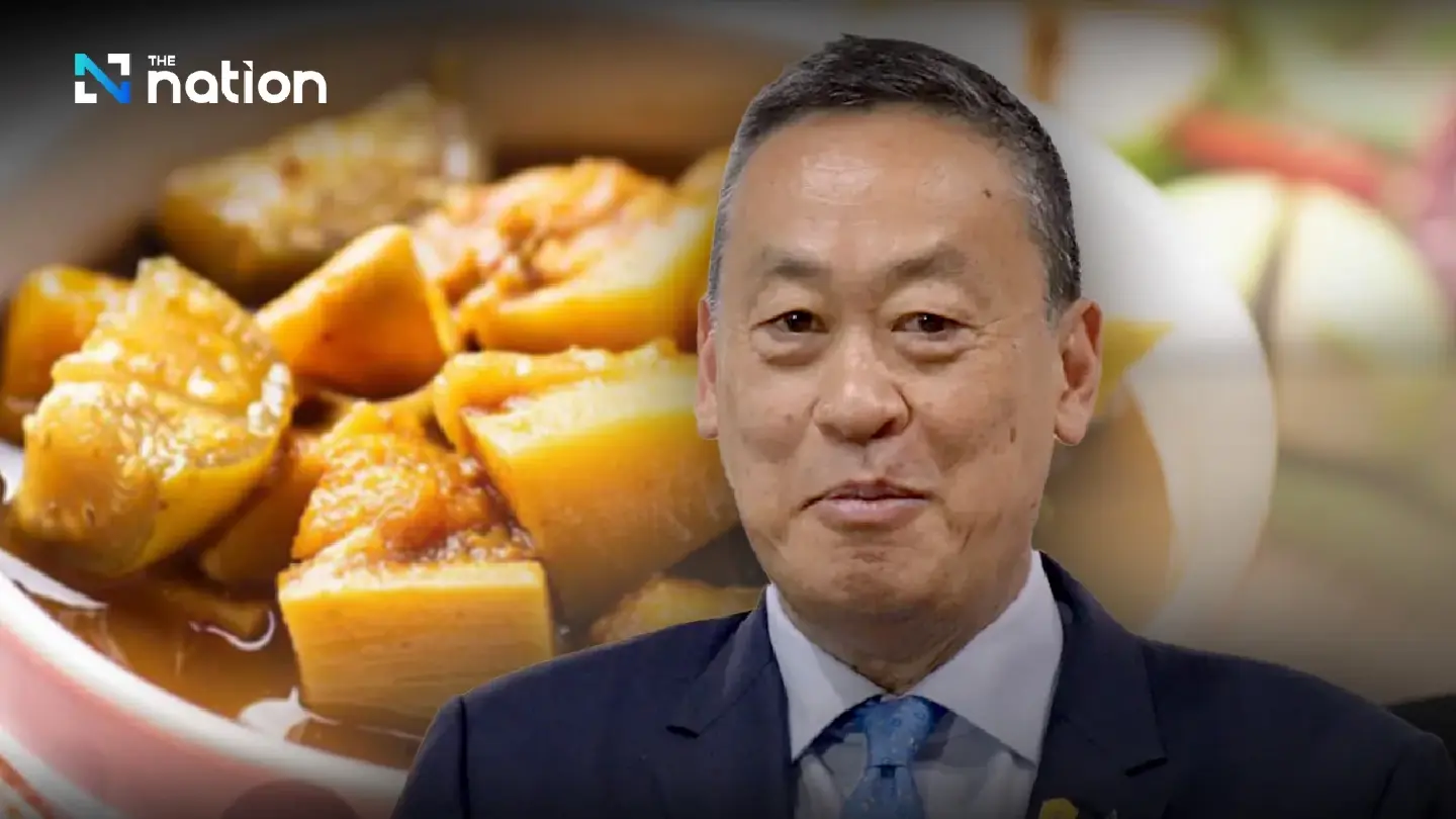 What's Srettha's opinion on ‘Kaeng Tai Pla’, ranked the worst food?