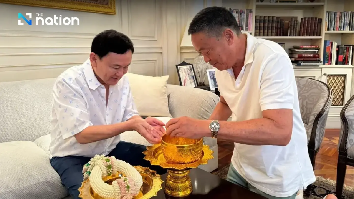 PM Srettha posts photos of Songkran visit to Thaksin PM Srettha posts photos of Songkran visit to Thaksin