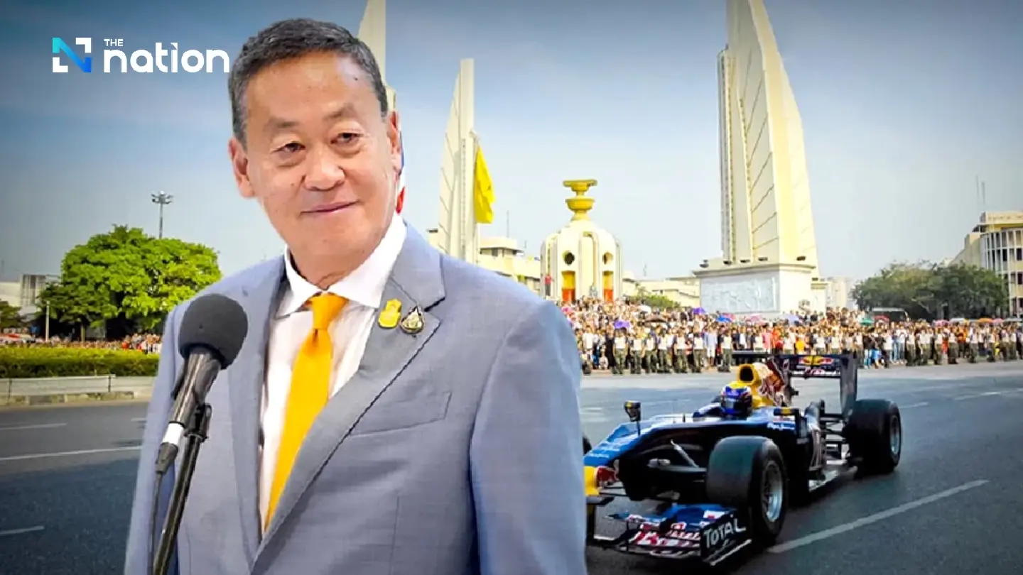 Srettha to discuss holding Formula 1 race on Bangkok’s roads Srettha to discuss holding Formula 1 race on Bangkok’s roads
