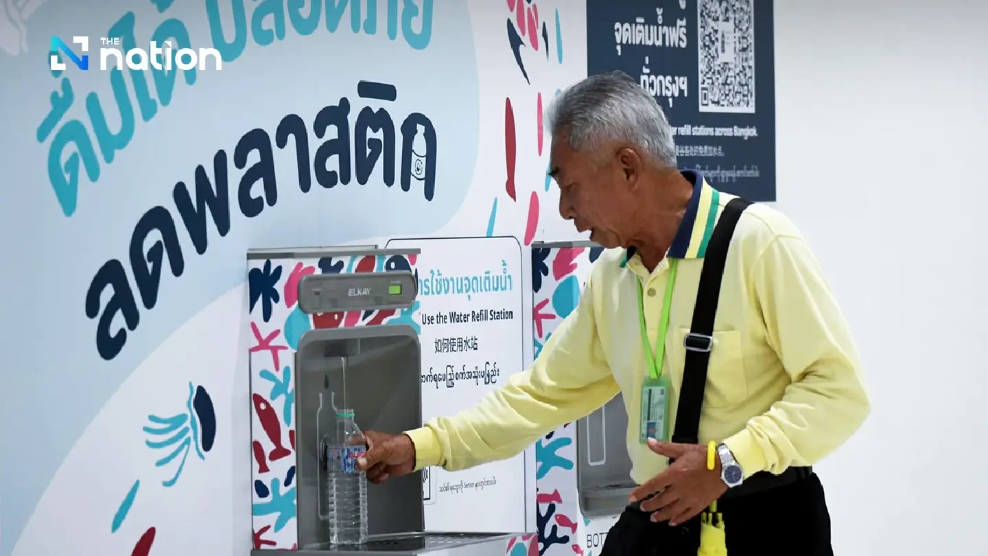 BMA to install 200 more water refill stations to quench Bangkok’s thirst