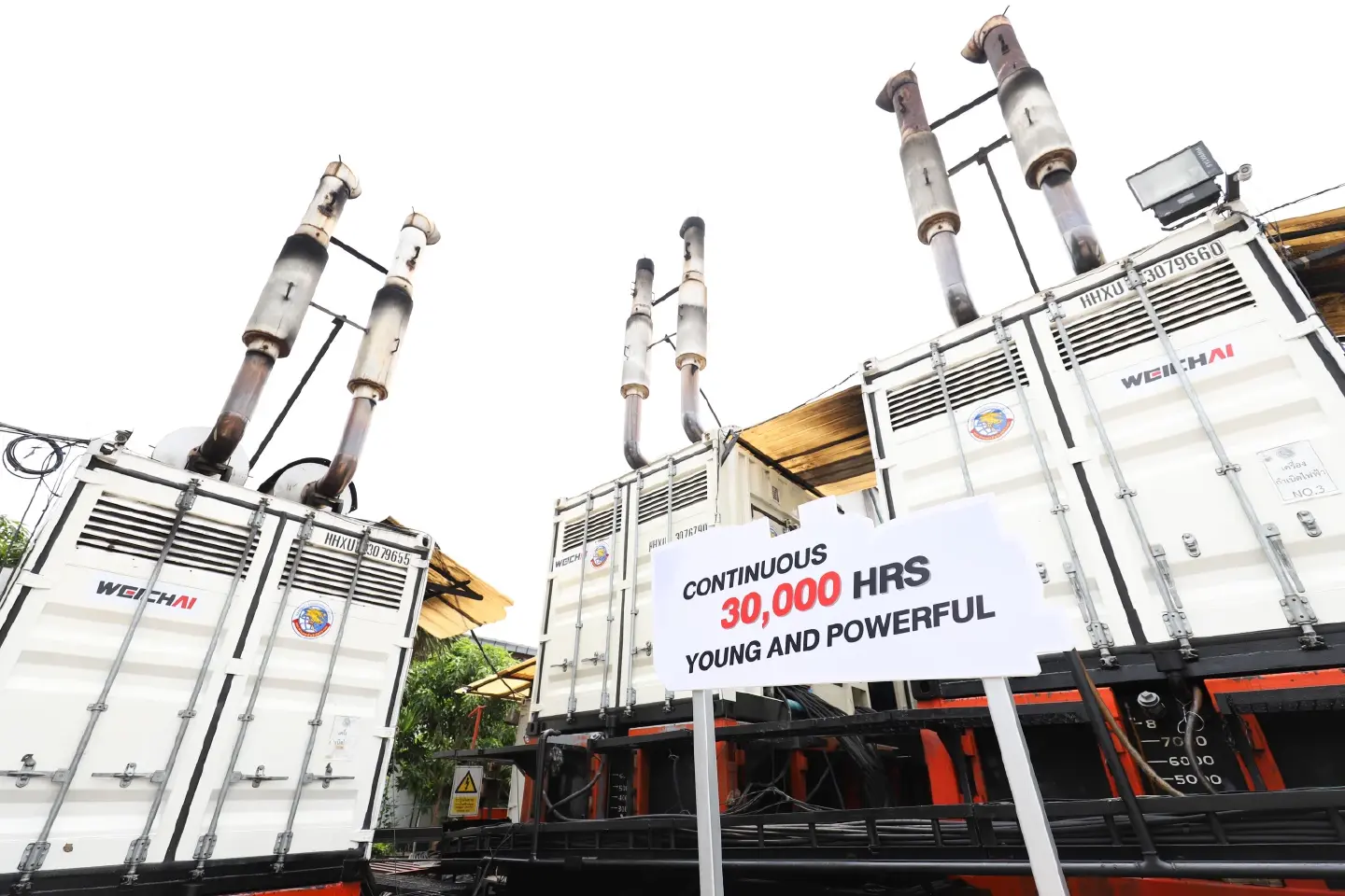 Weichai's 3MW generator powers Koh Sichang reliably