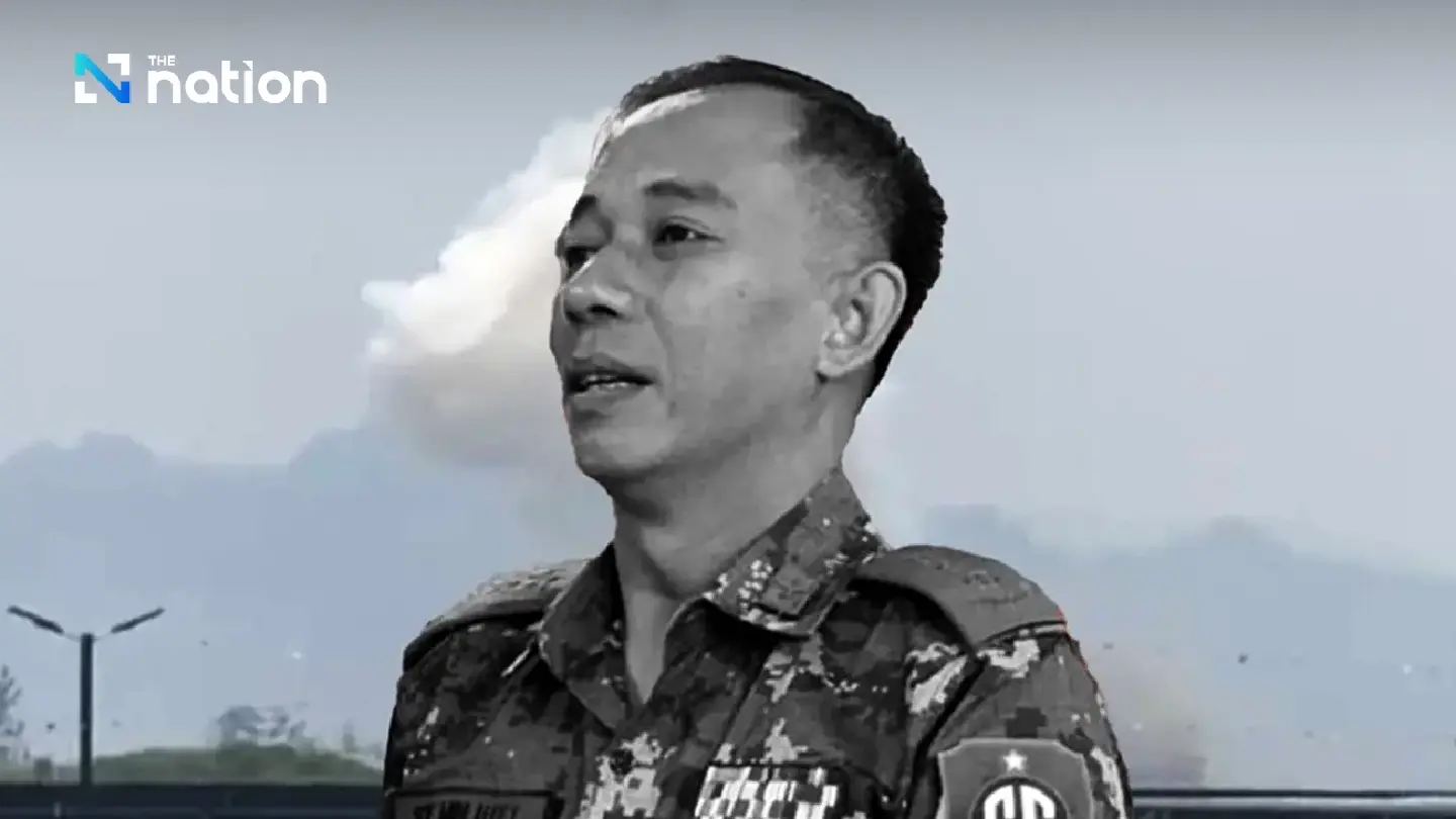 Myanmar general killed in drone attack near Thai border