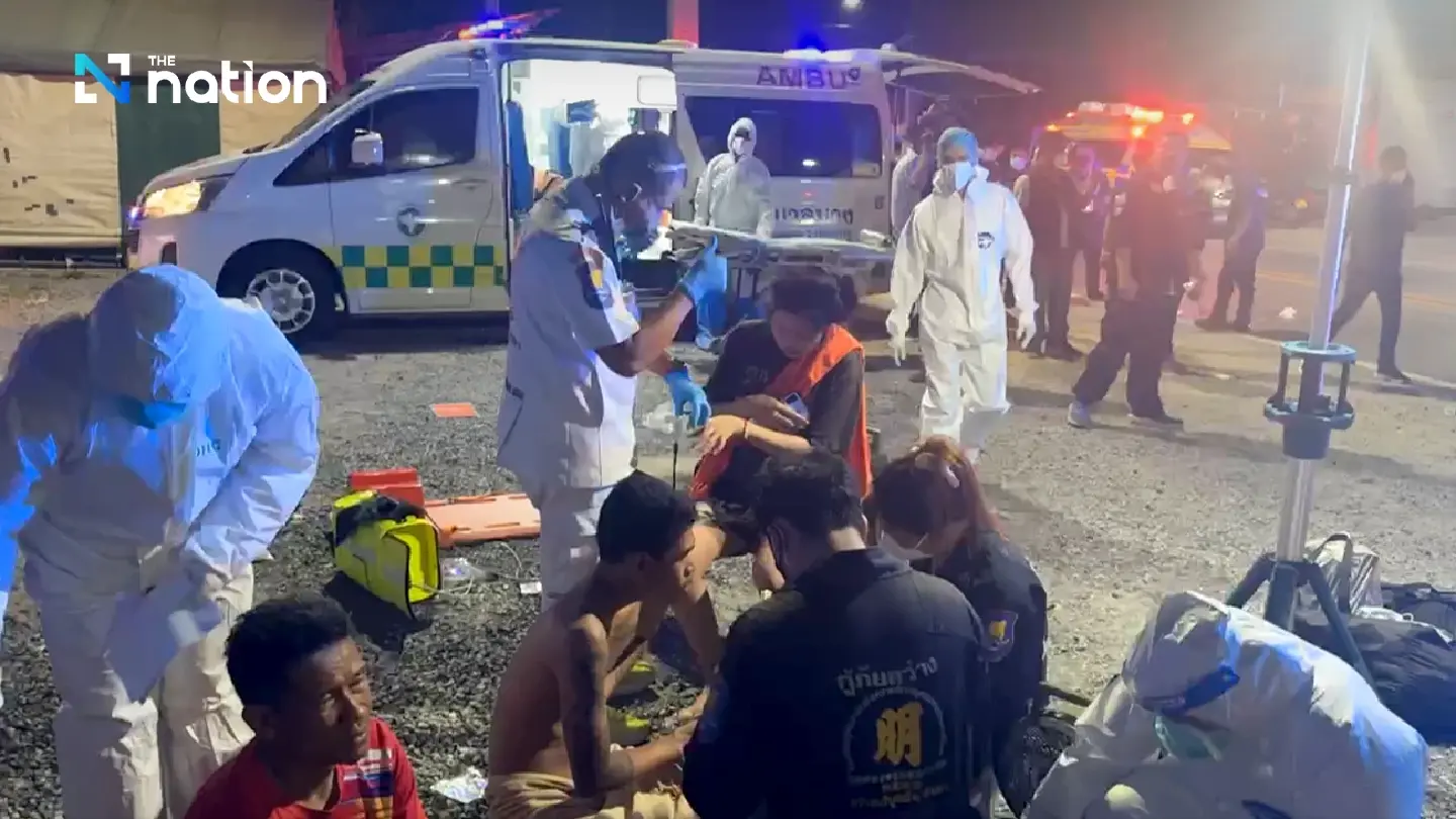 Explosion at Bang Lamung ice factory leaves 128 injured