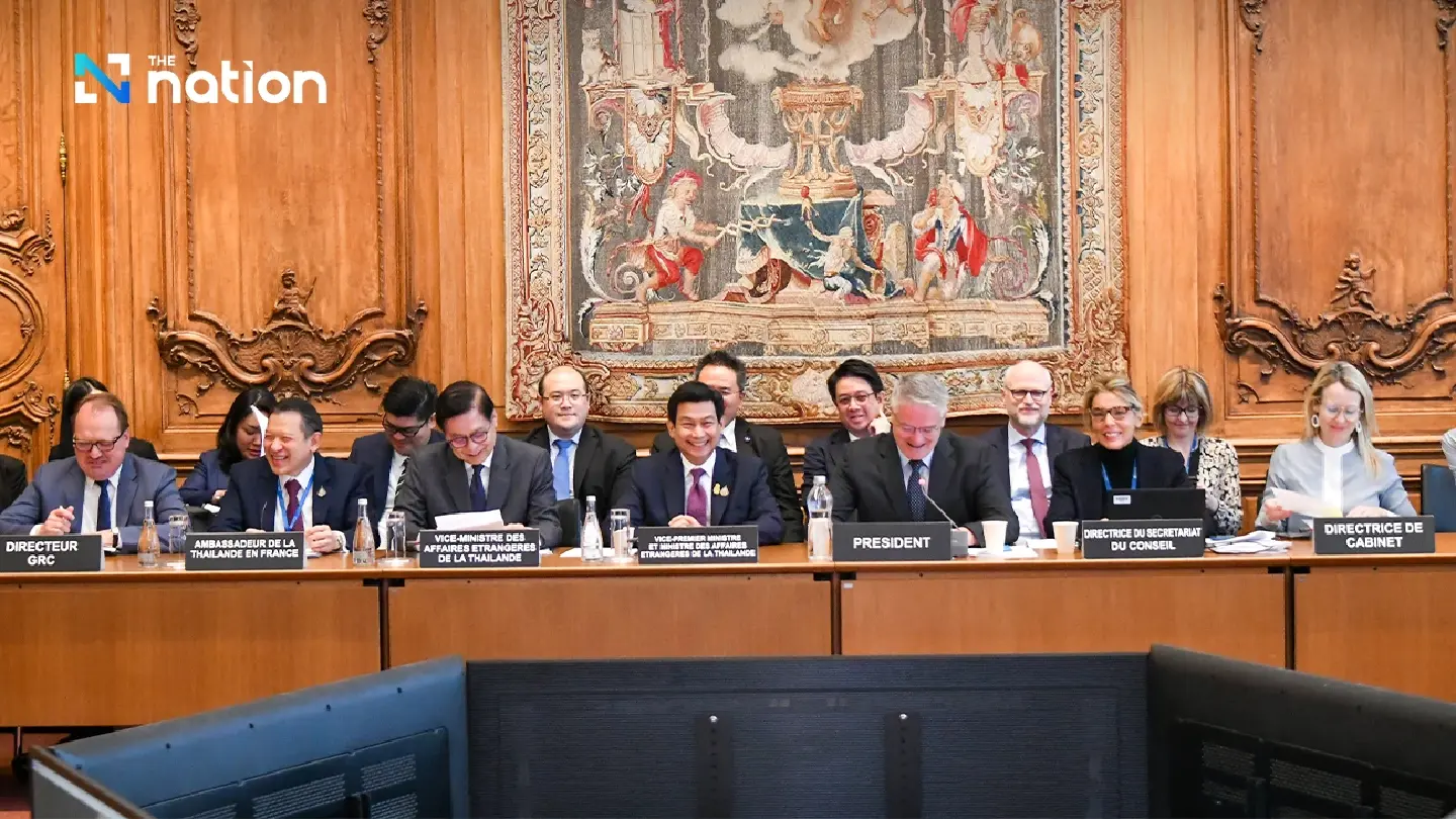 Thai FM gives policy speech to OECD Council